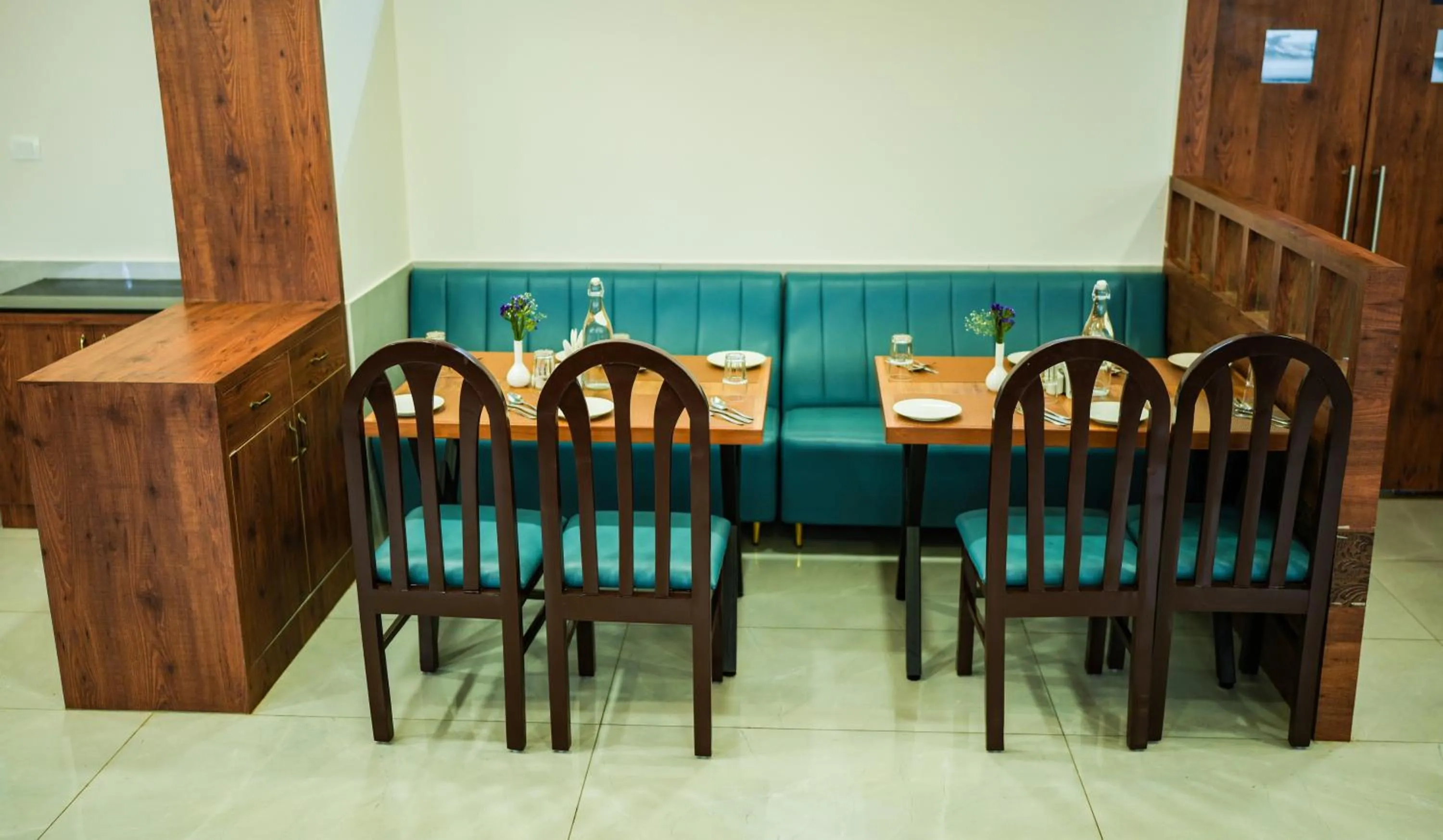 Dining area in Zip By Spree Hotels PurpleOrchid Whitefield