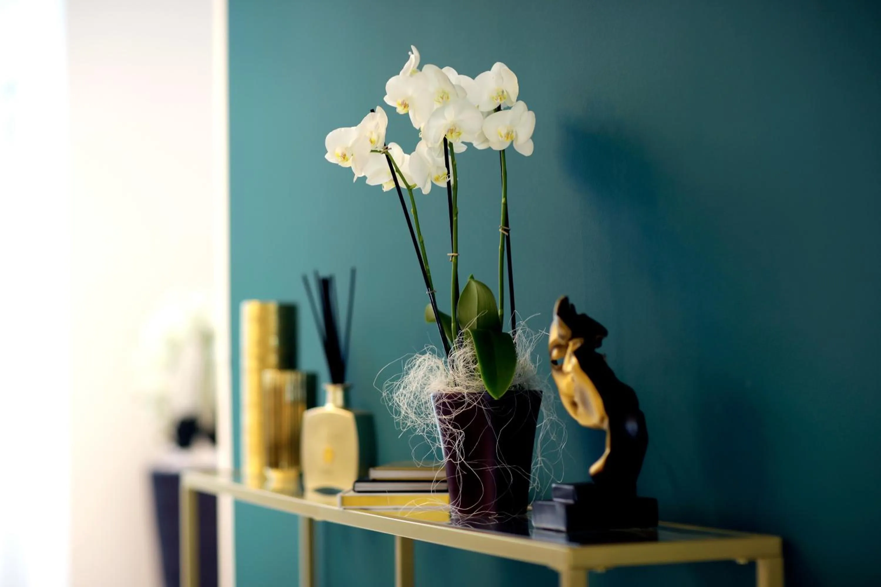 Decorative detail in M-Pire Hotel Berlin