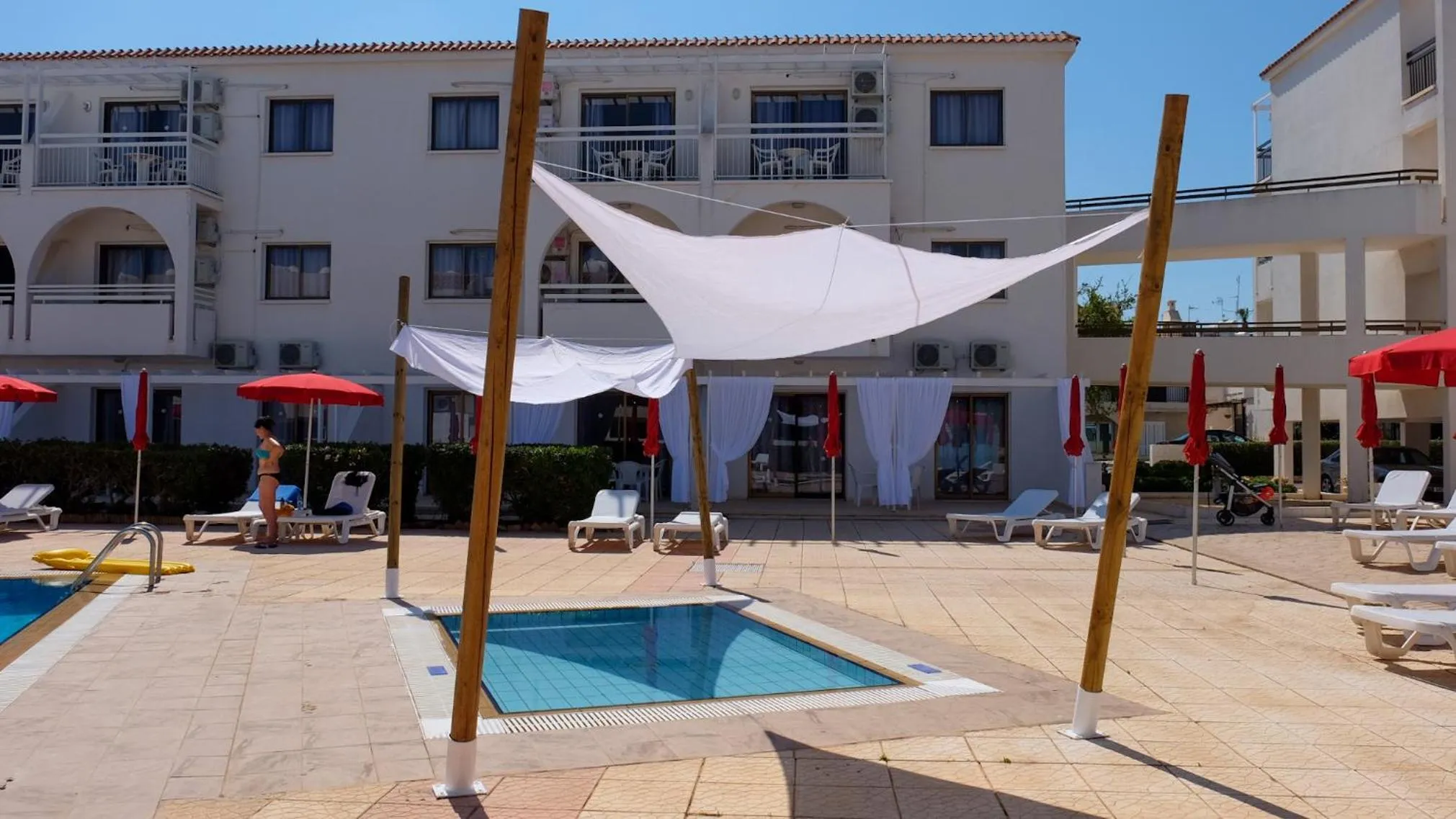 Swimming pool in Amore Hotel Apts