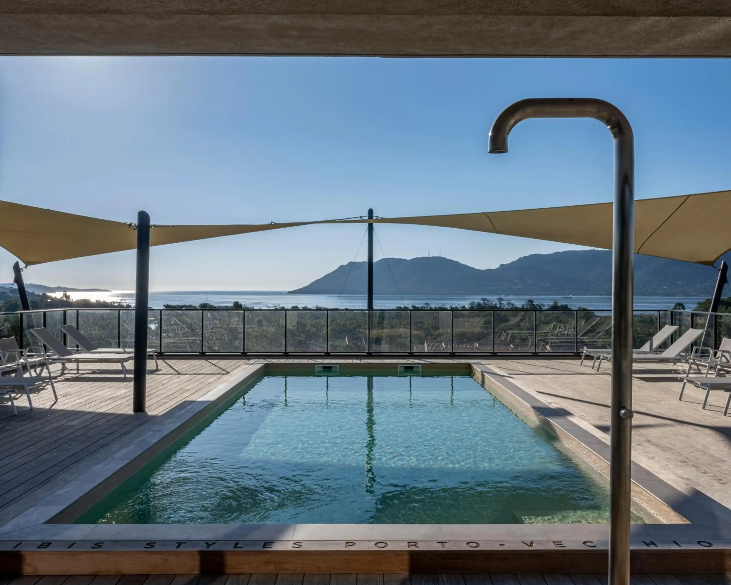 Sea view in ibis Styles Porto Vecchio Sea view in ibis Styles Porto Vecchio