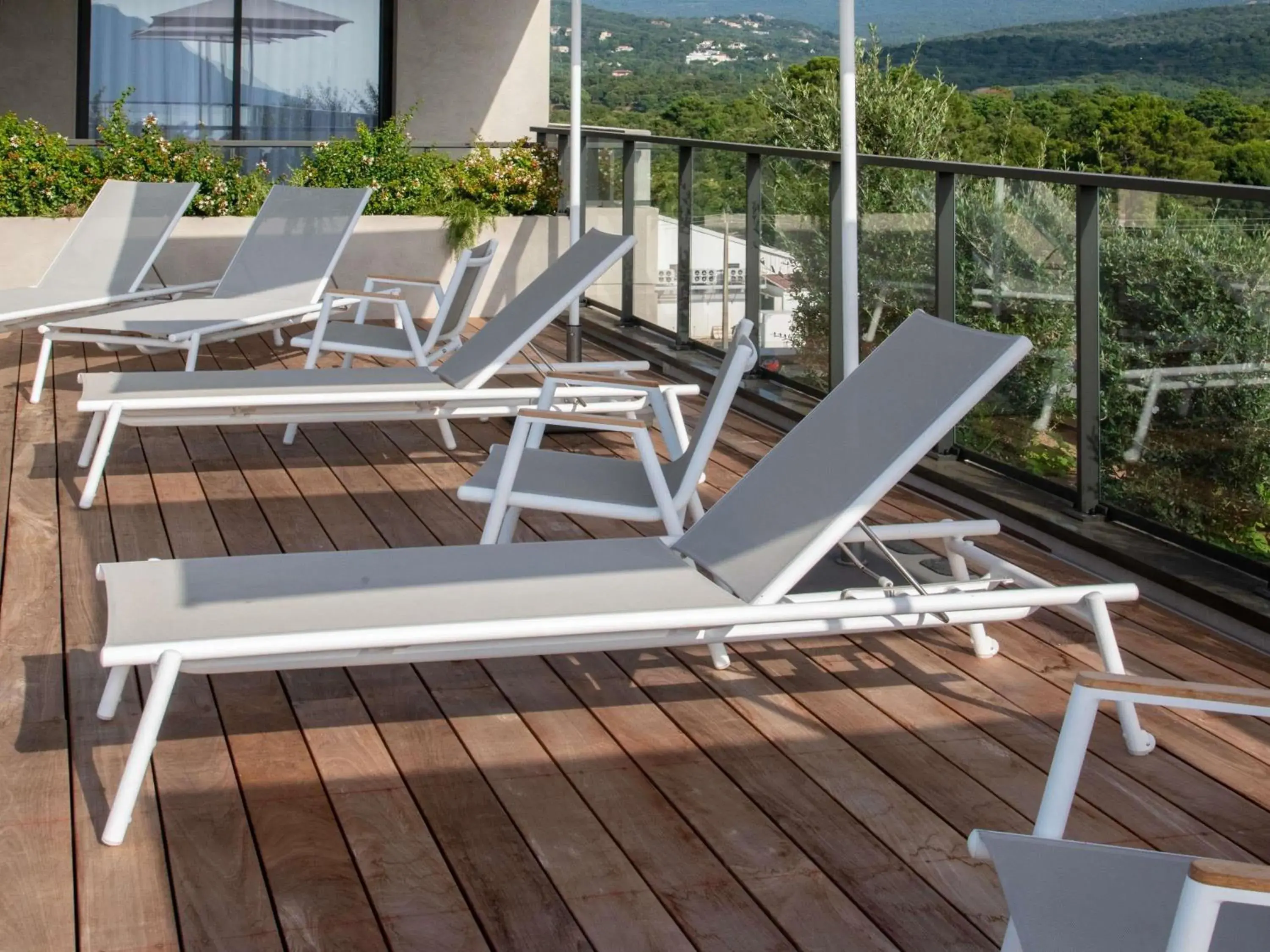 Pool view in ibis Styles Porto Vecchio Pool view in ibis Styles Porto Vecchio
