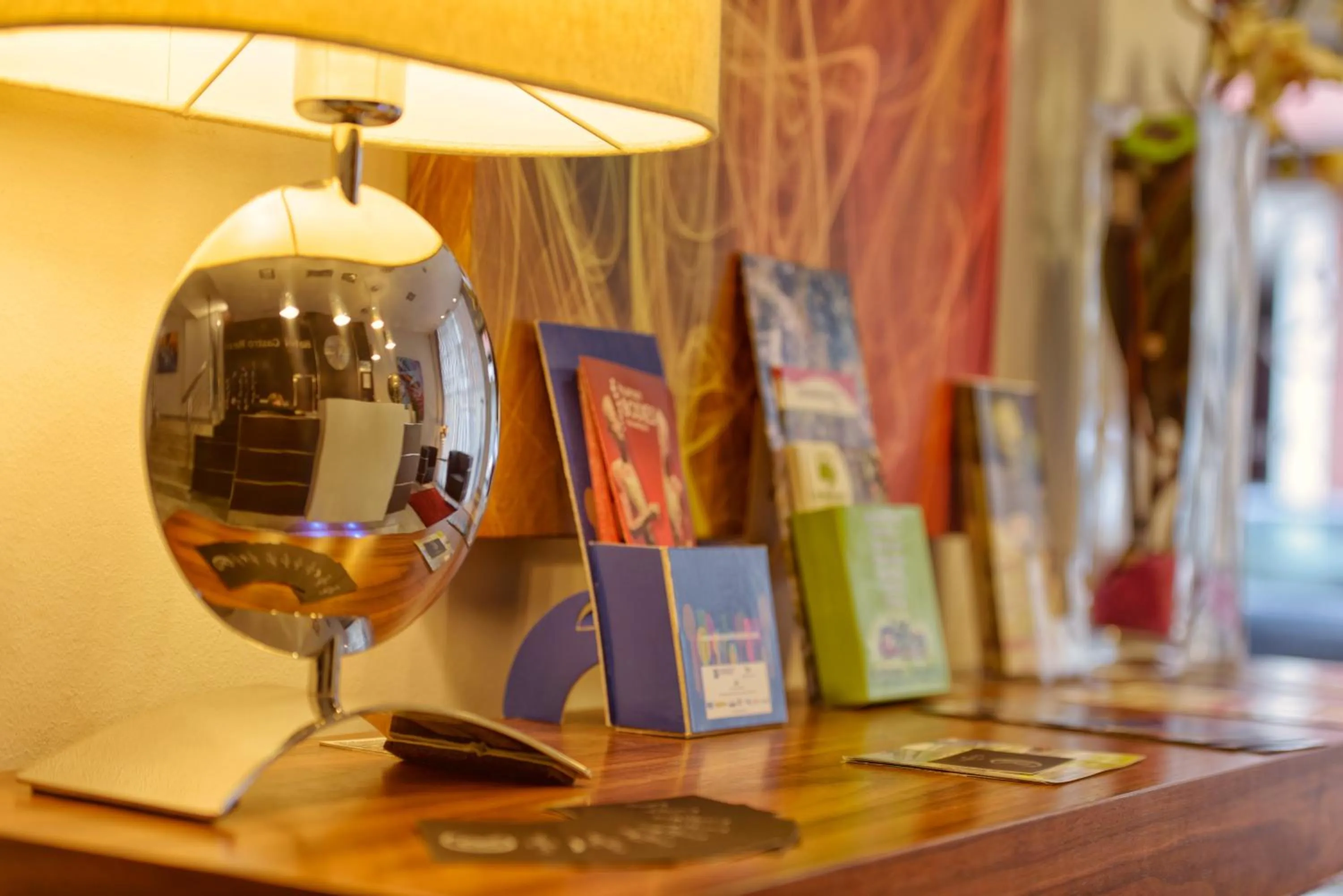 Lobby or reception in Hotel Castro Real