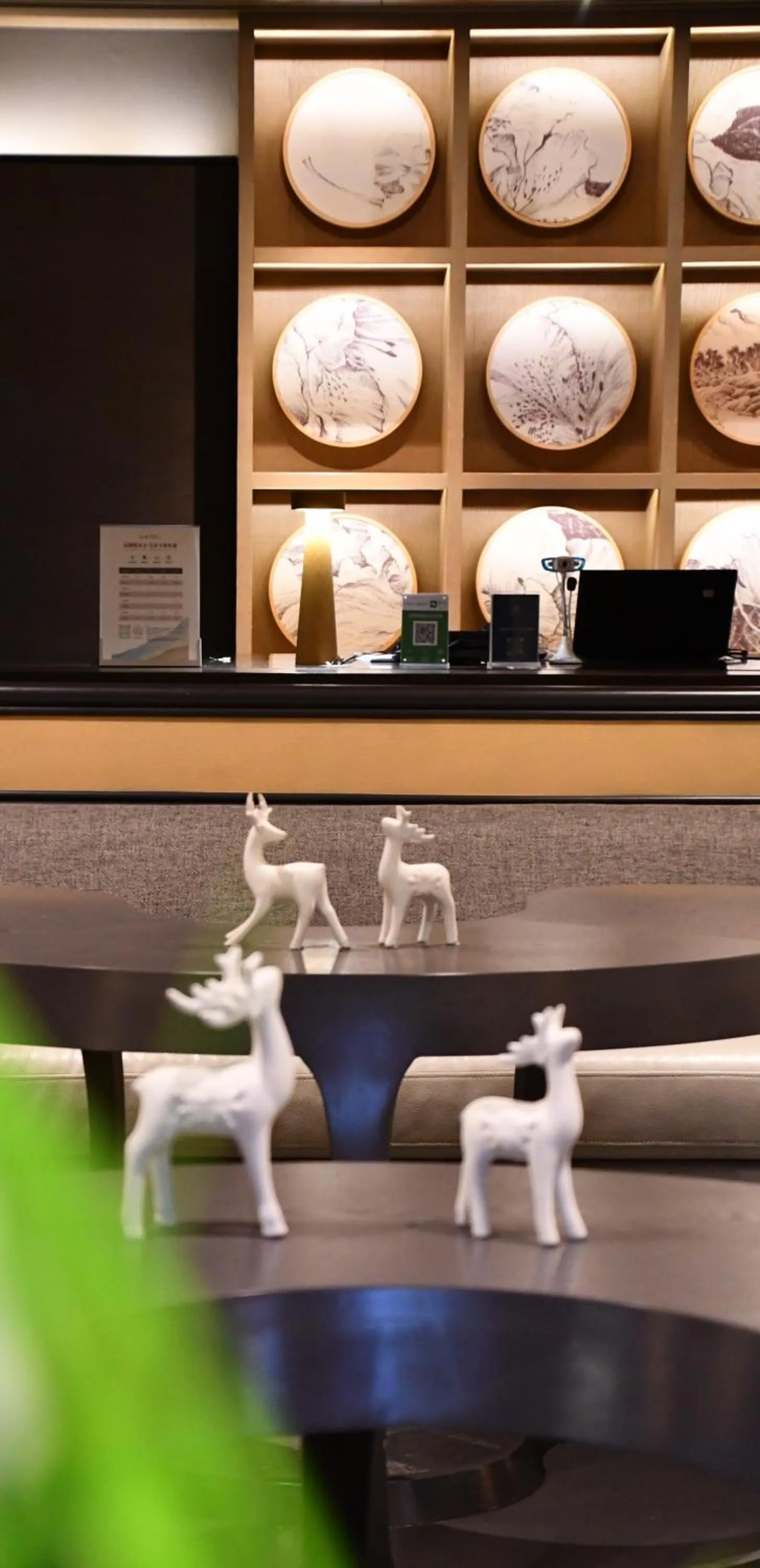 Communal lounge/ TV room in The Lucid Resort Tiantai