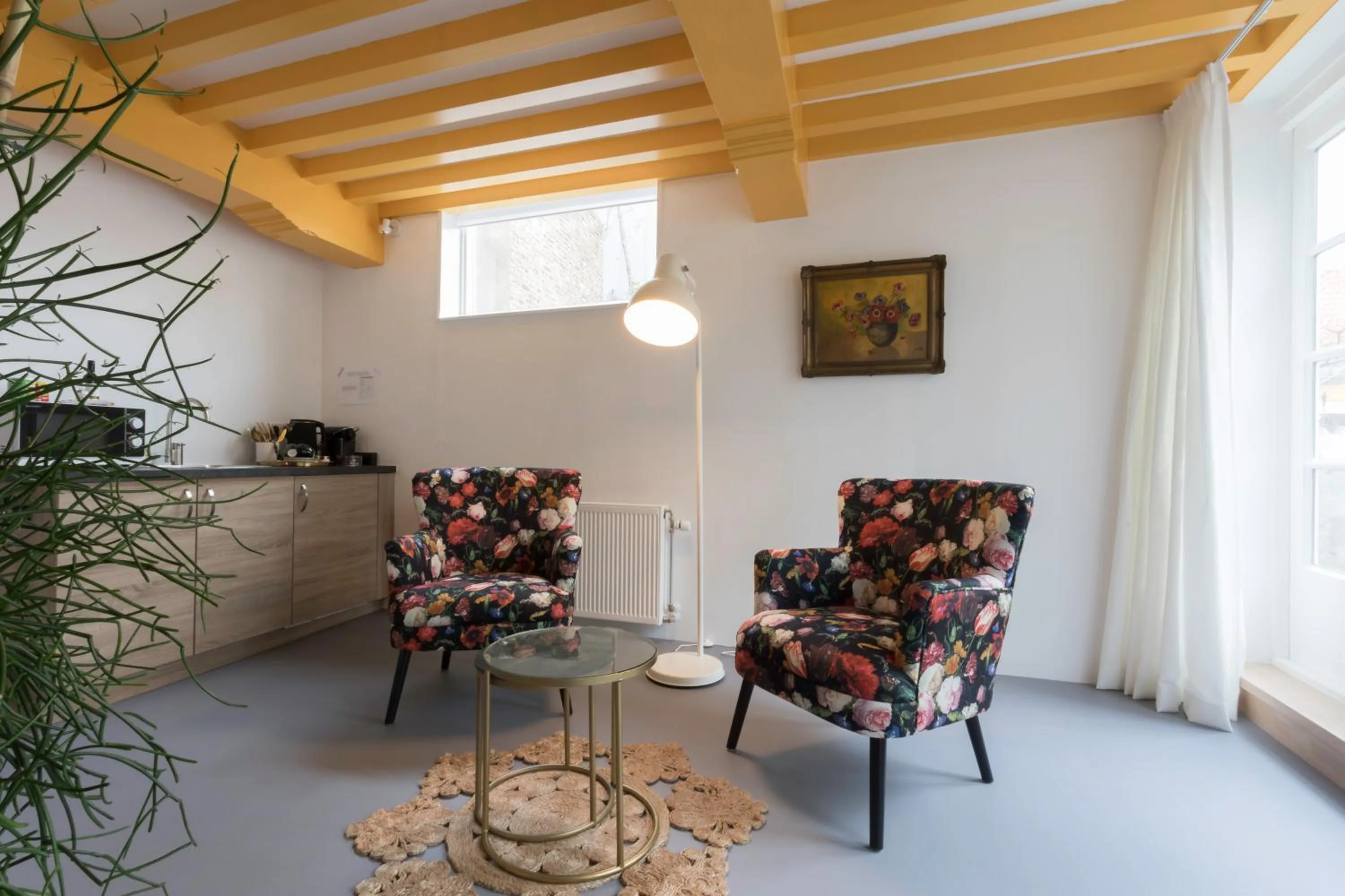 Seating area in Hotel Zilt Studio's