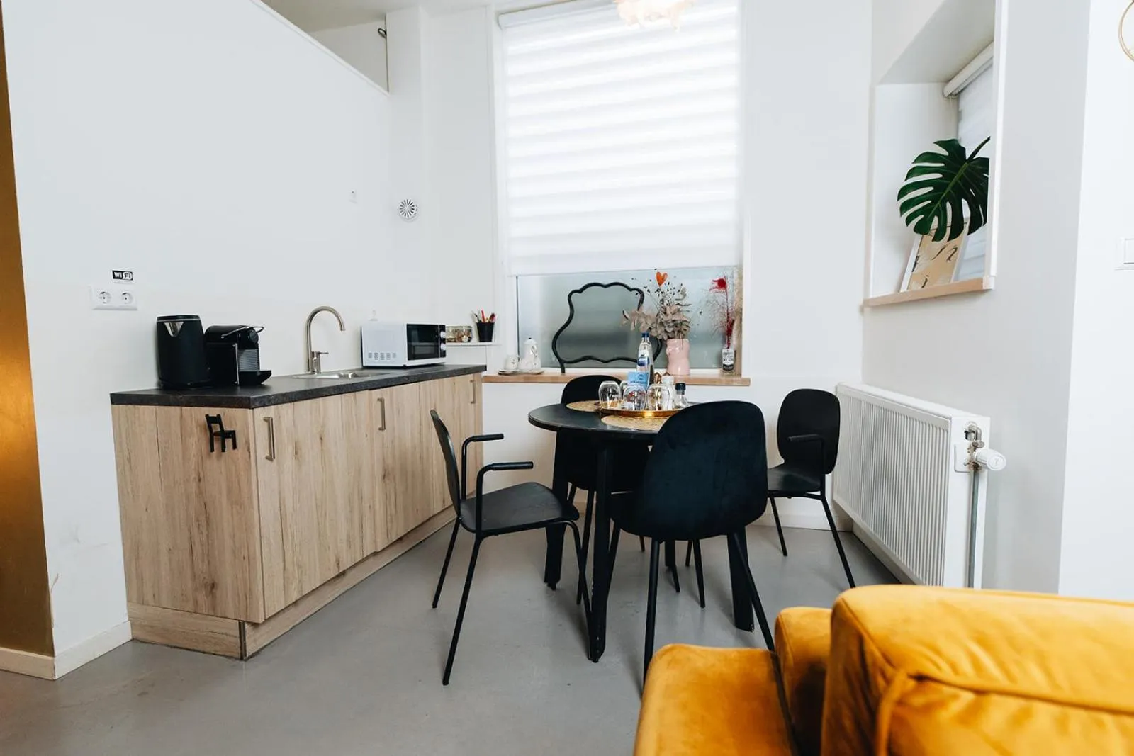 Kitchen or kitchenette in Hotel Zilt Studio's