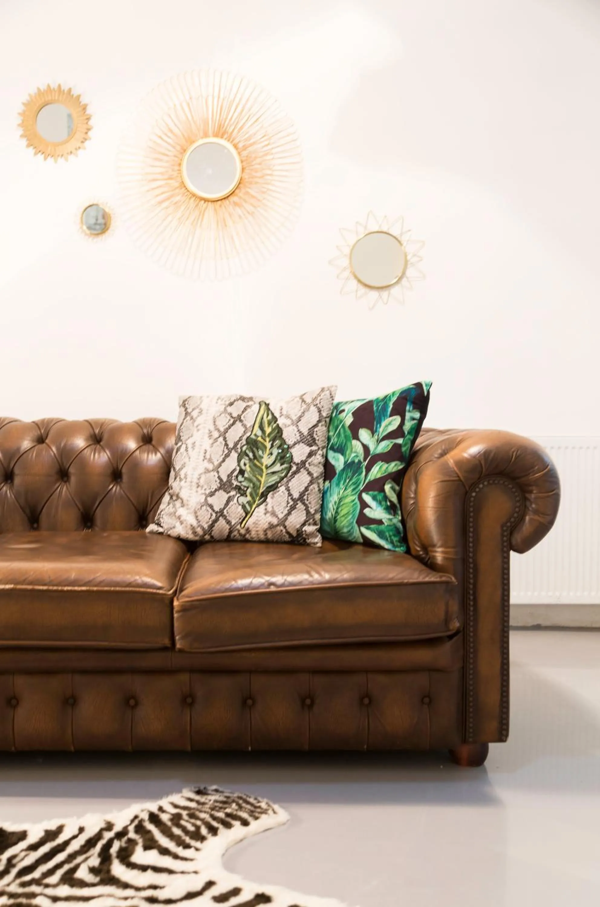 Seating area in Hotel Zilt Studio's