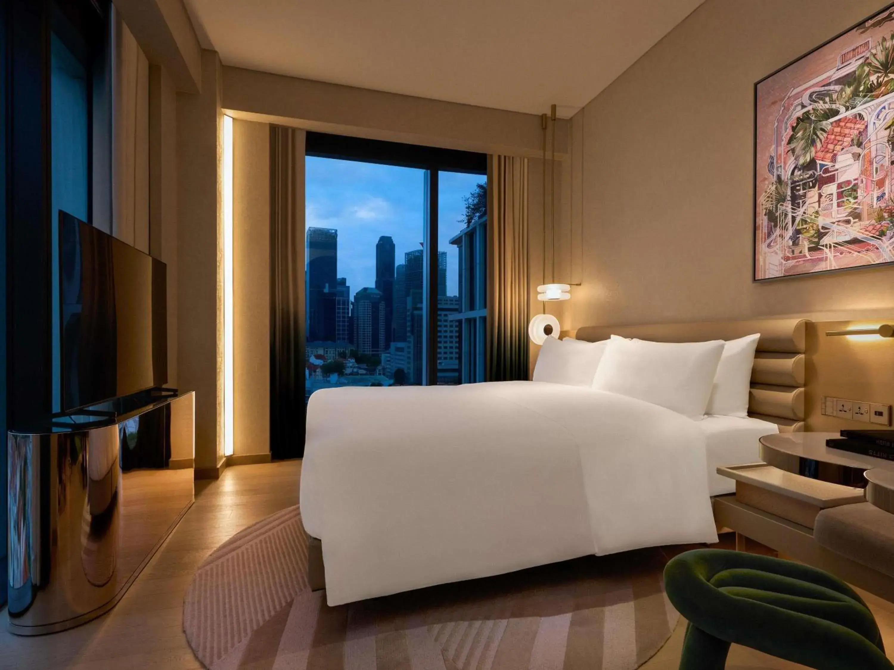 Bedroom, Bed in Mondrian Singapore Duxton Bedroom, Bed in Mondrian Singapore Duxton