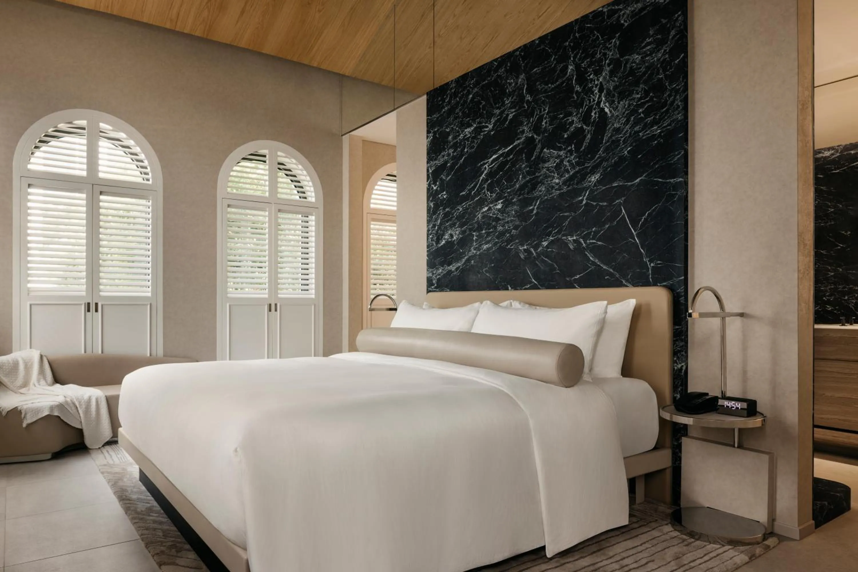 Bed in Mondrian Singapore Duxton