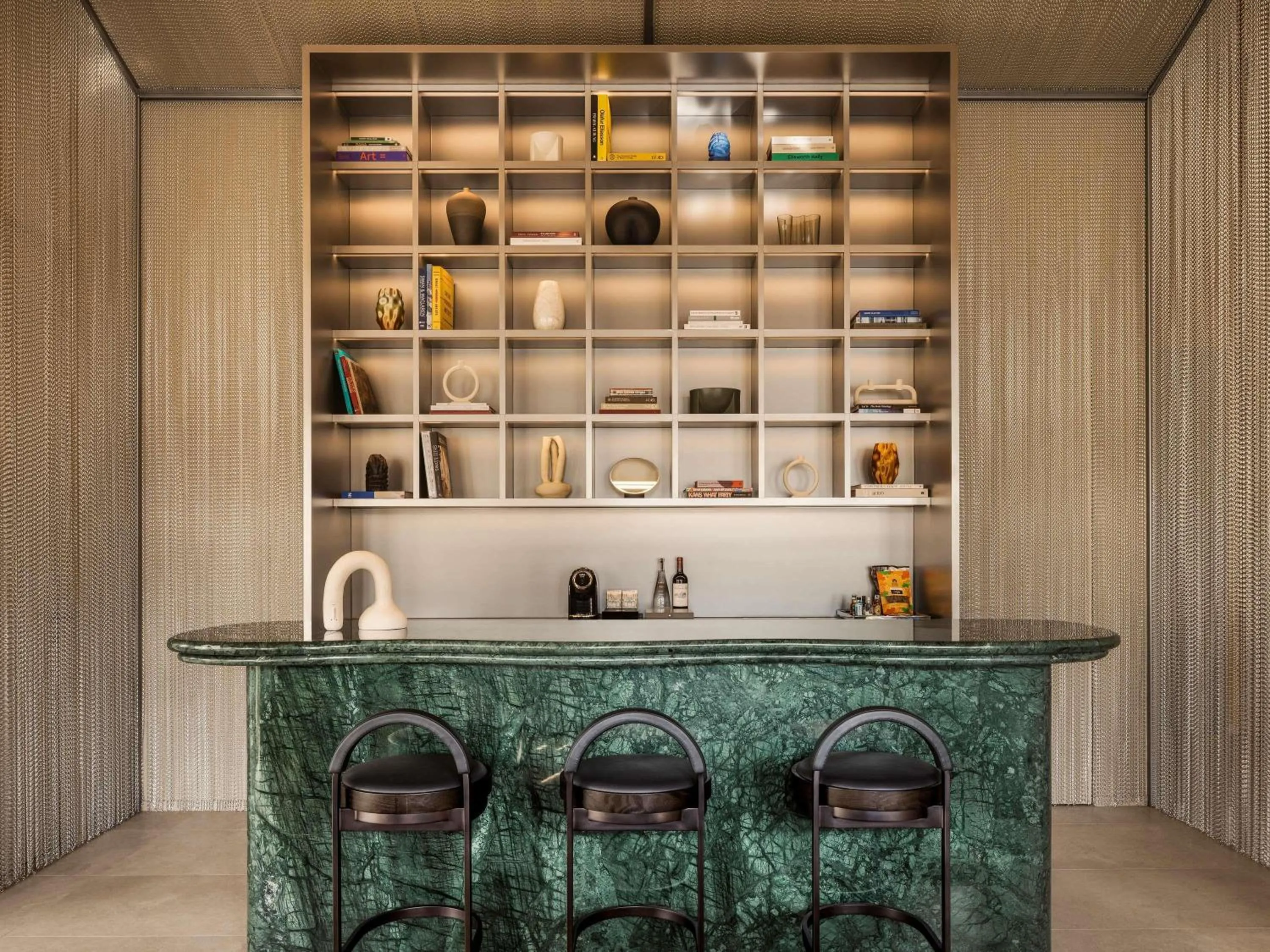 Bedroom in Mondrian Singapore Duxton