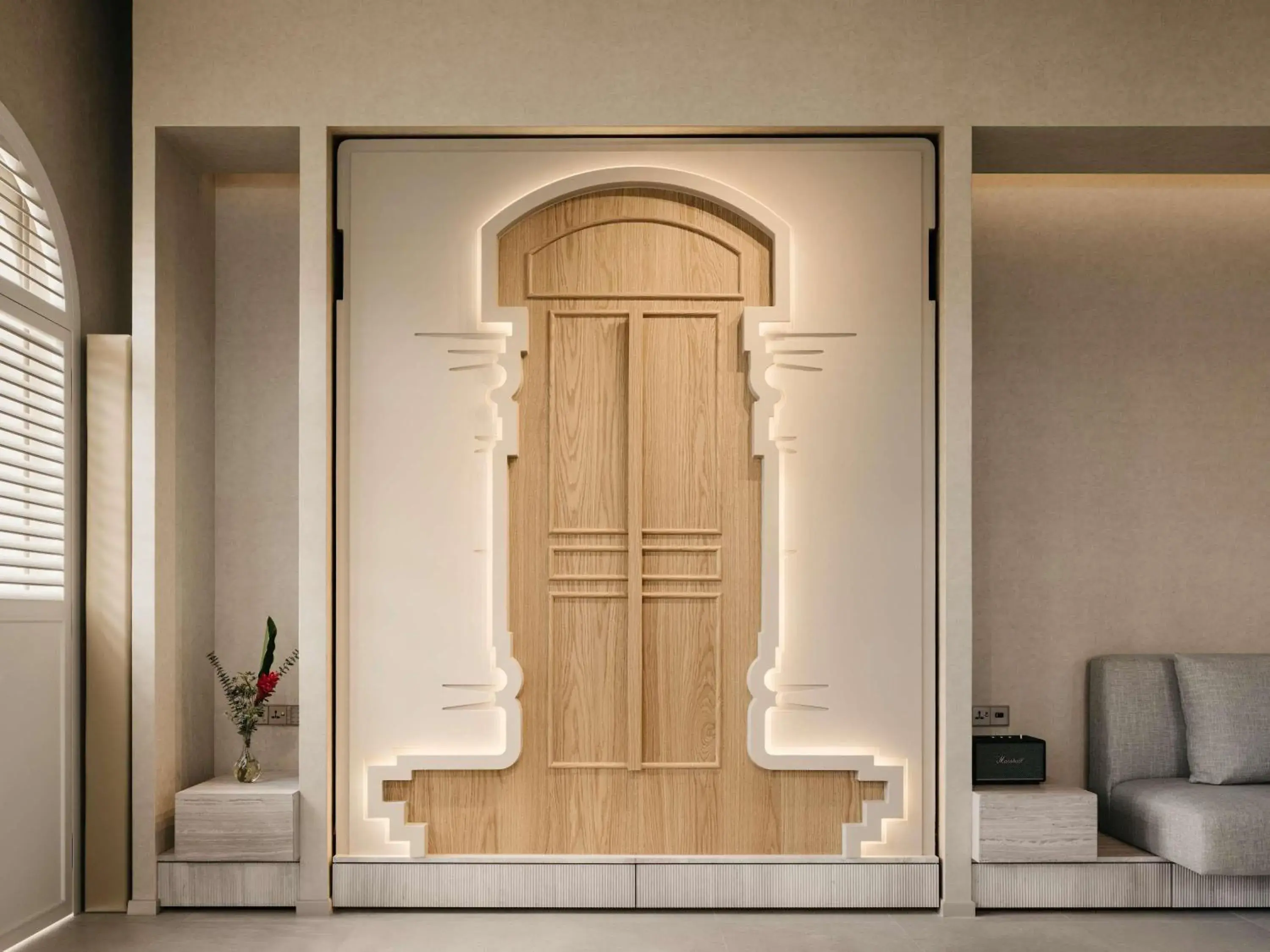 Bedroom in Mondrian Singapore Duxton Bedroom in Mondrian Singapore Duxton