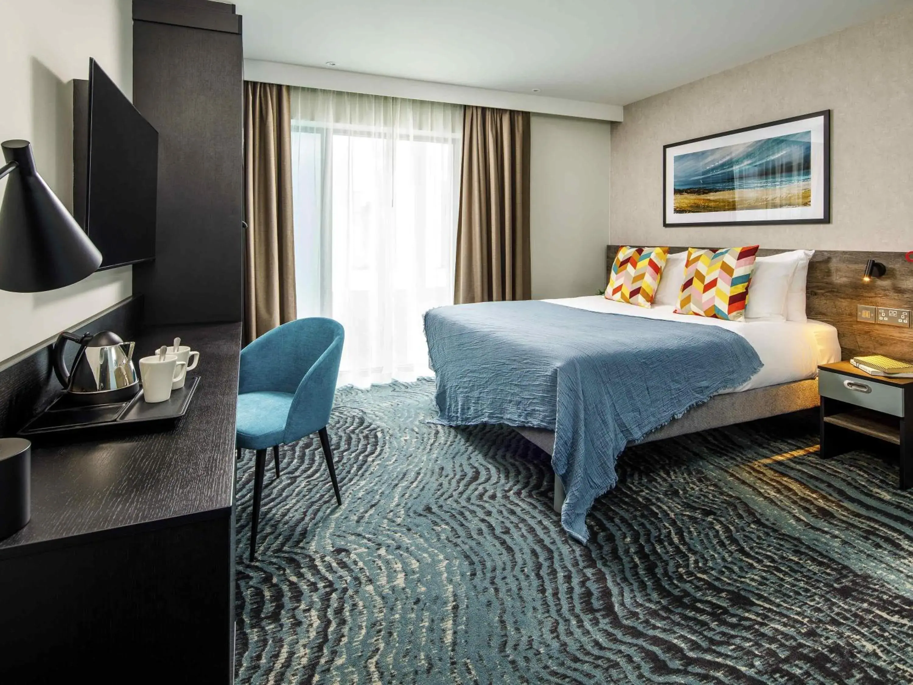 Bedroom, Bed in ibis Styles Paignton Bedroom, Bed in ibis Styles Paignton