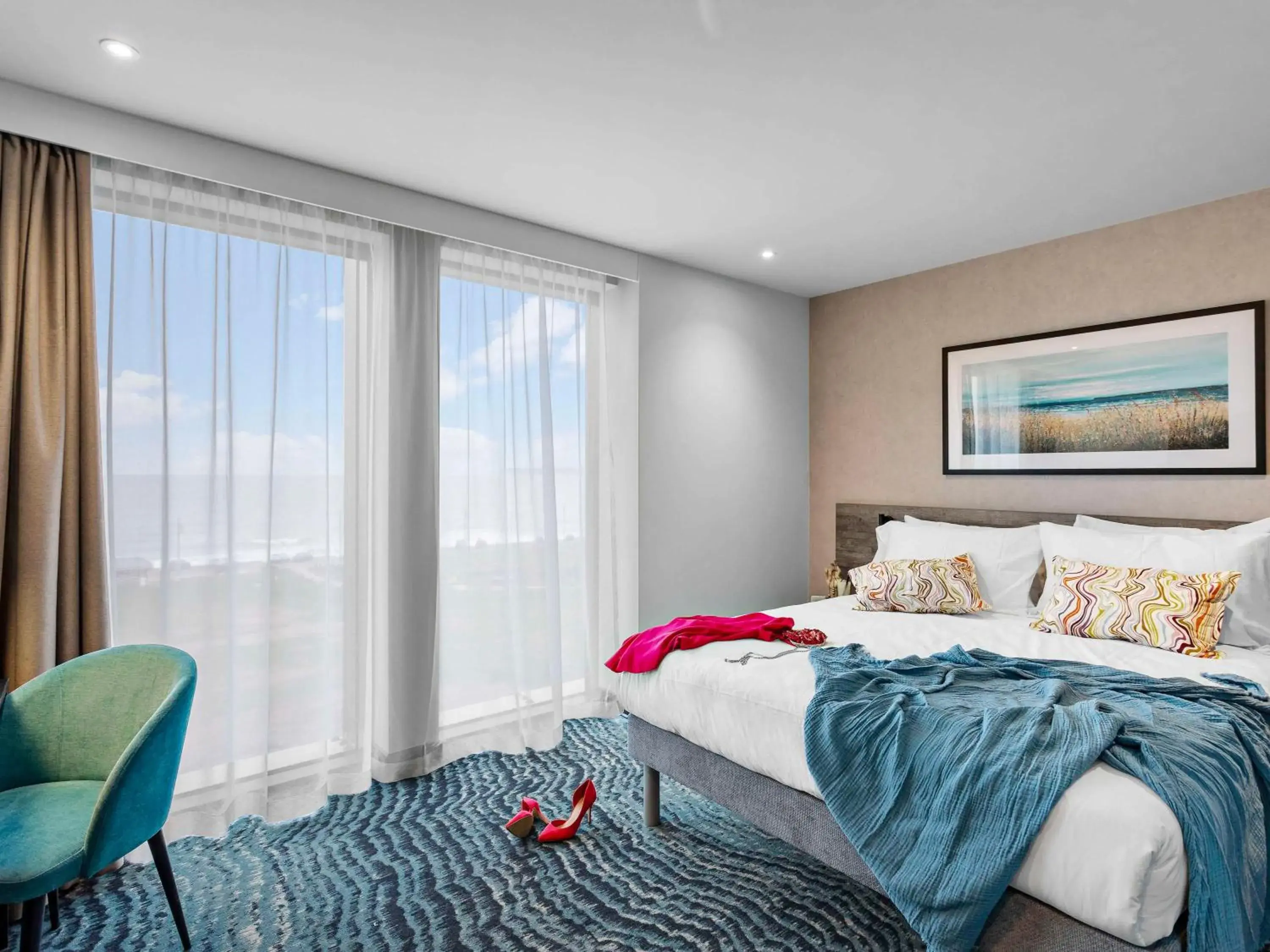 Bedroom, Bed in ibis Styles Paignton Bedroom, Bed in ibis Styles Paignton