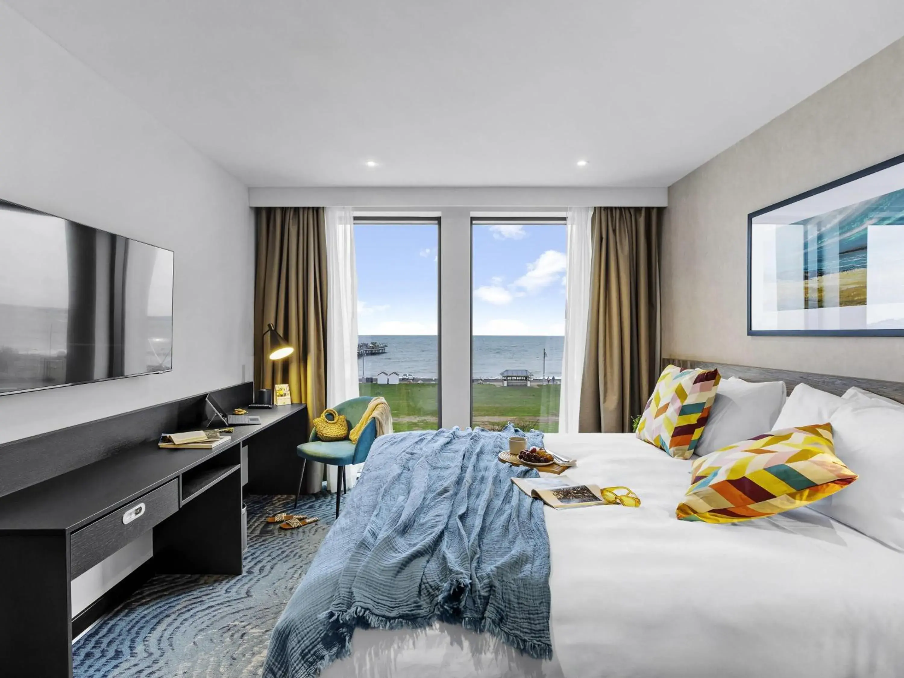 Bedroom, Bed in ibis Styles Paignton Bedroom, Bed in ibis Styles Paignton