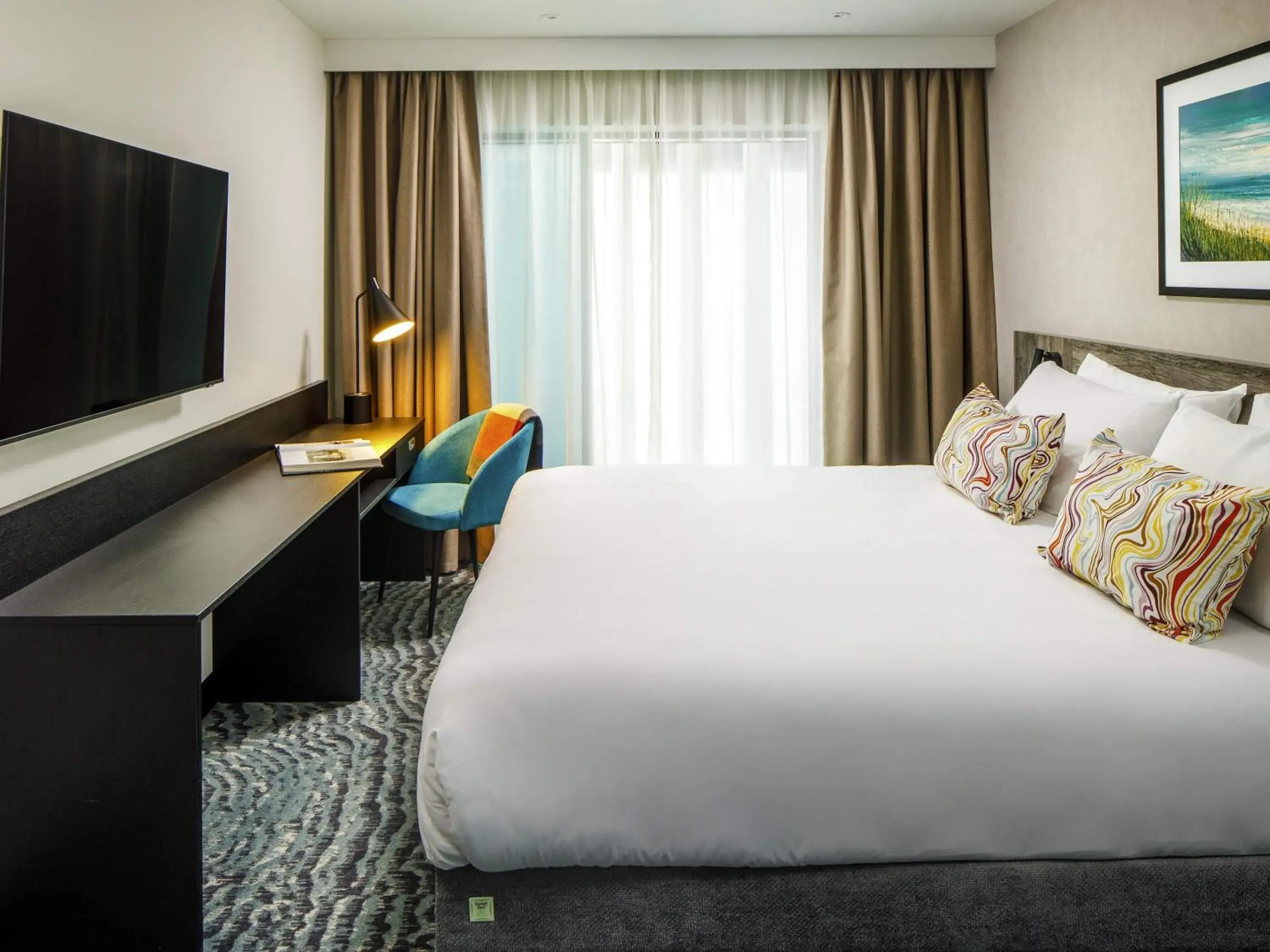 Bedroom, Bed in ibis Styles Paignton Bedroom, Bed in ibis Styles Paignton