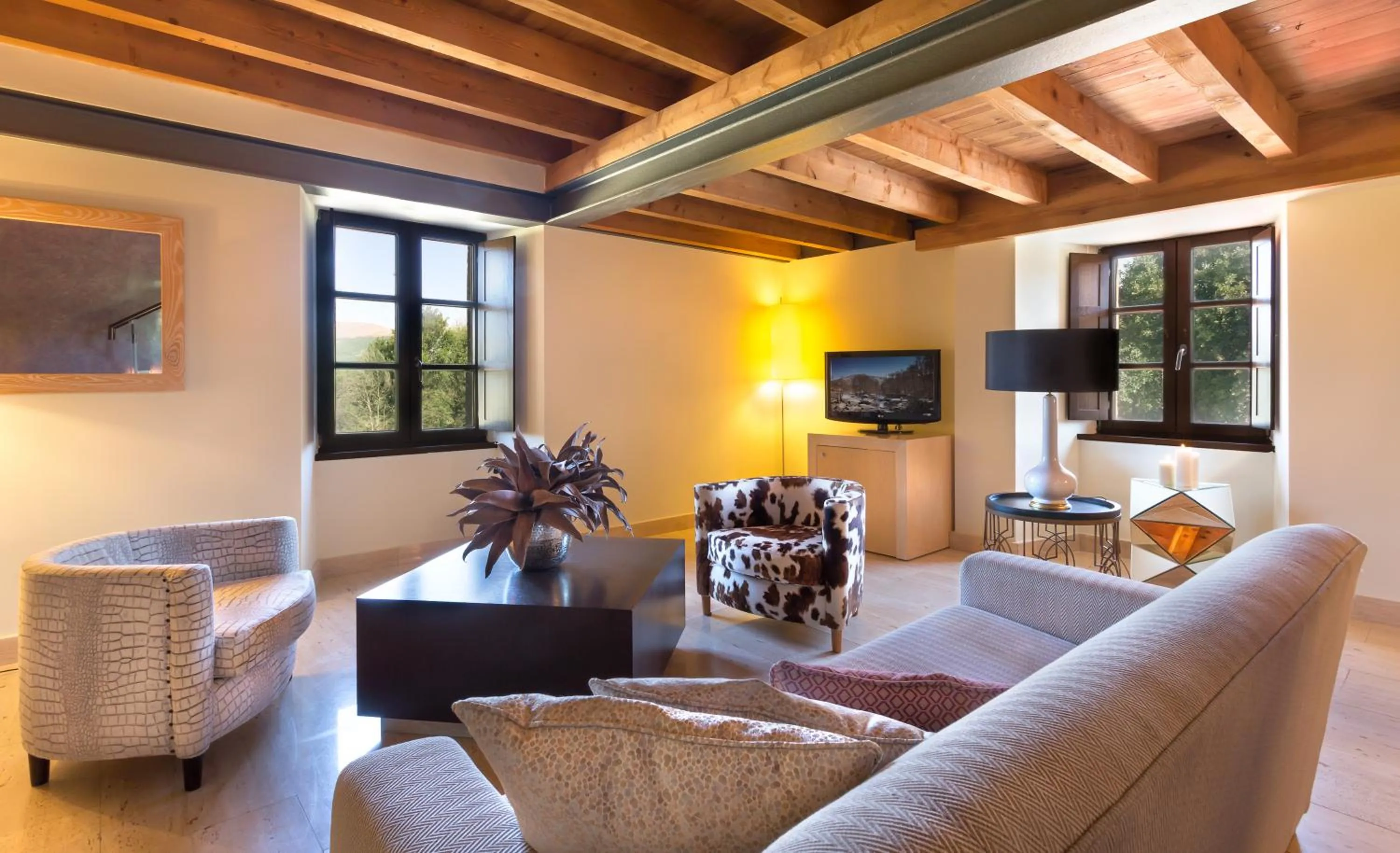 Living room in Izan Puerta de Gredos