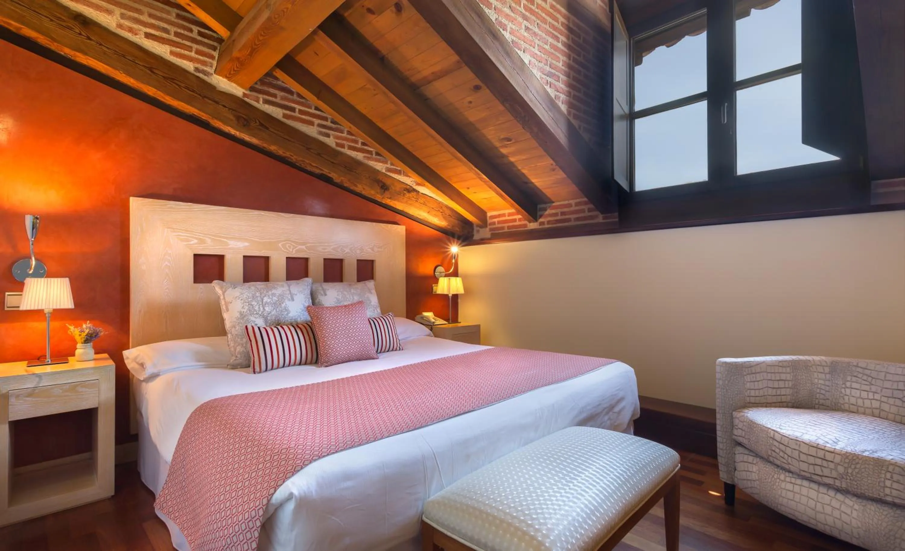 Decorative detail, Bed in Izan Puerta de Gredos