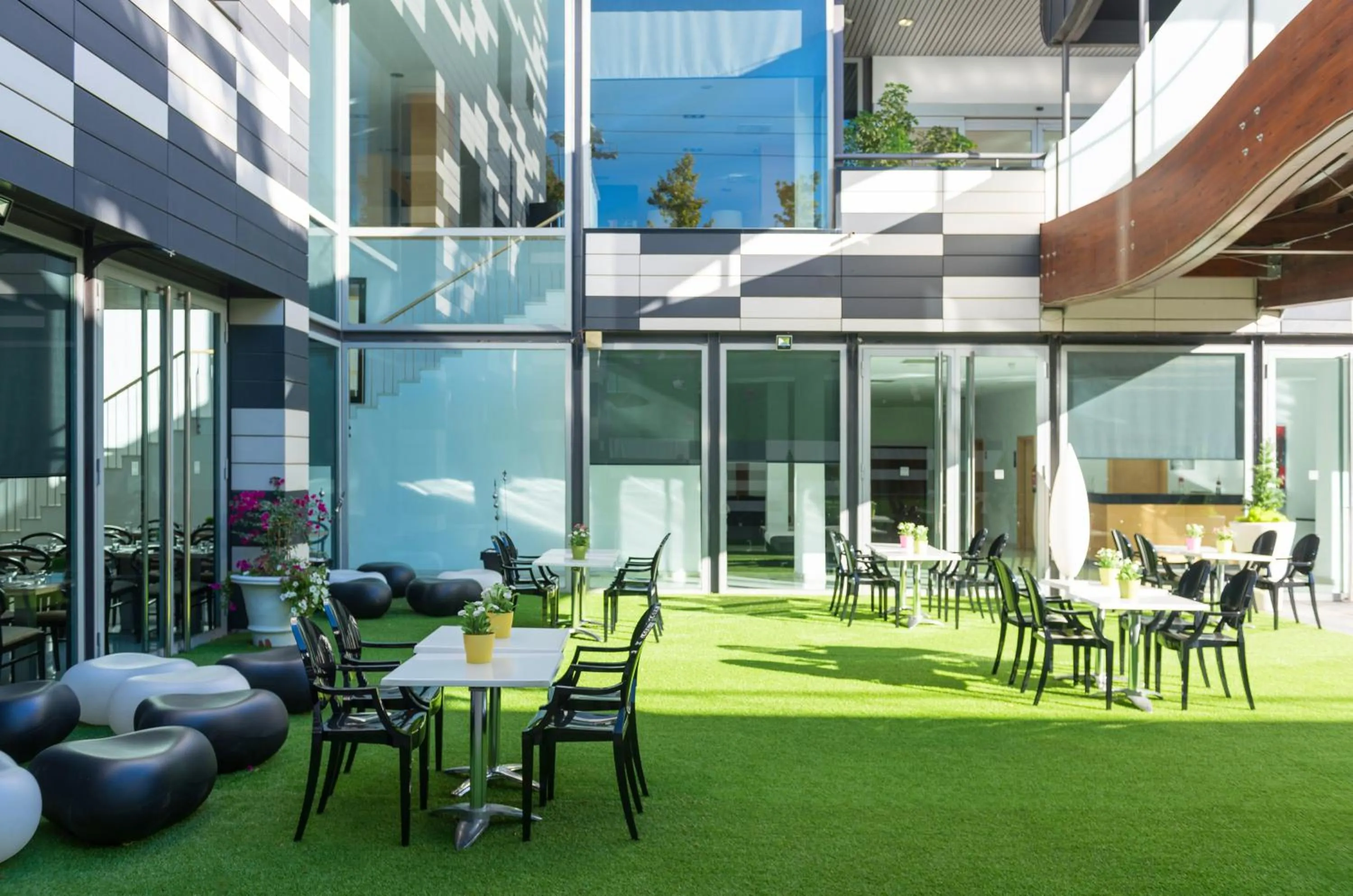 Balcony/Terrace in Hotel Zentral Ave