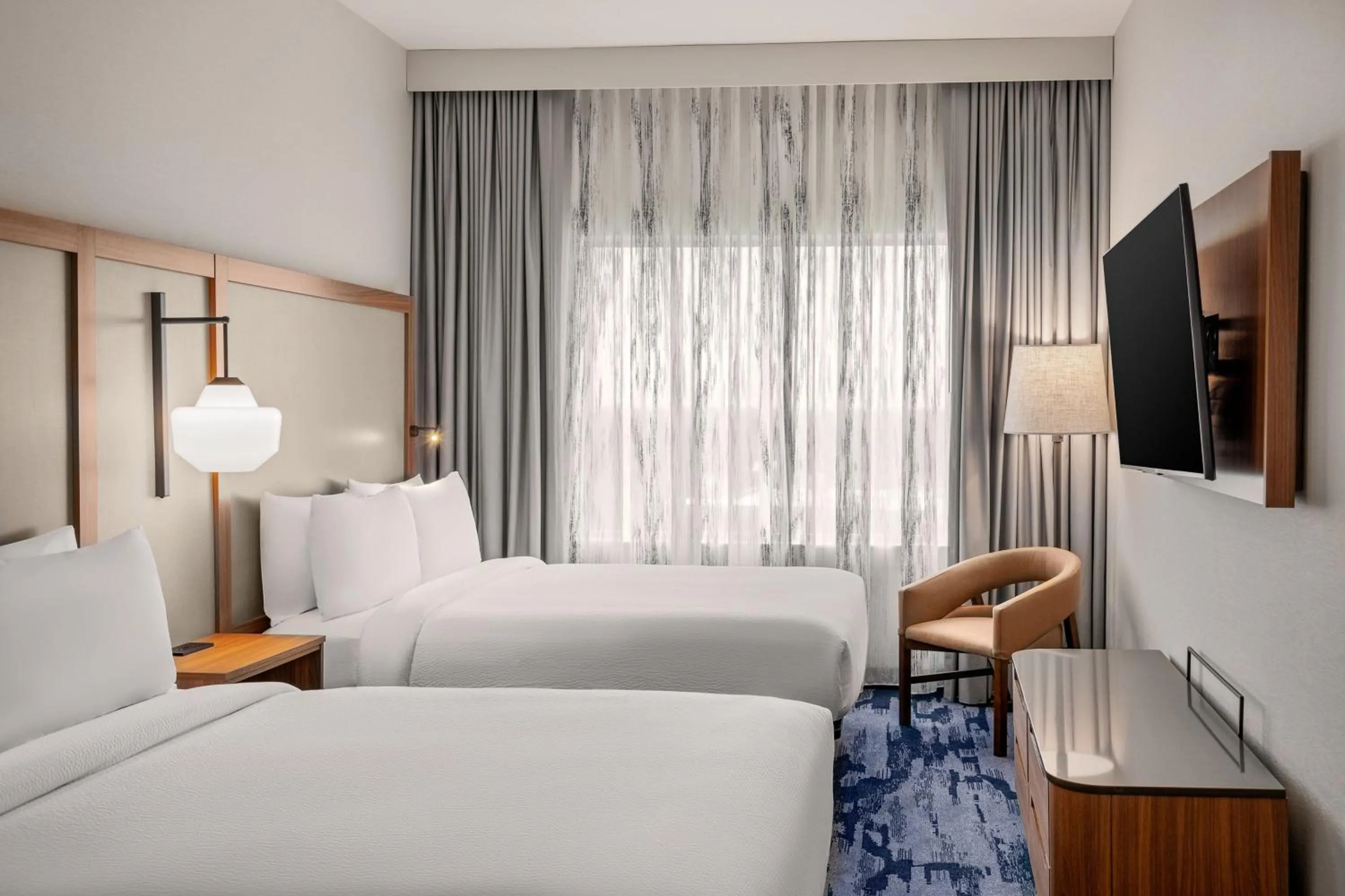 Photo of the whole room, Bed in Fairfield Inn & Suites Austin Downtown