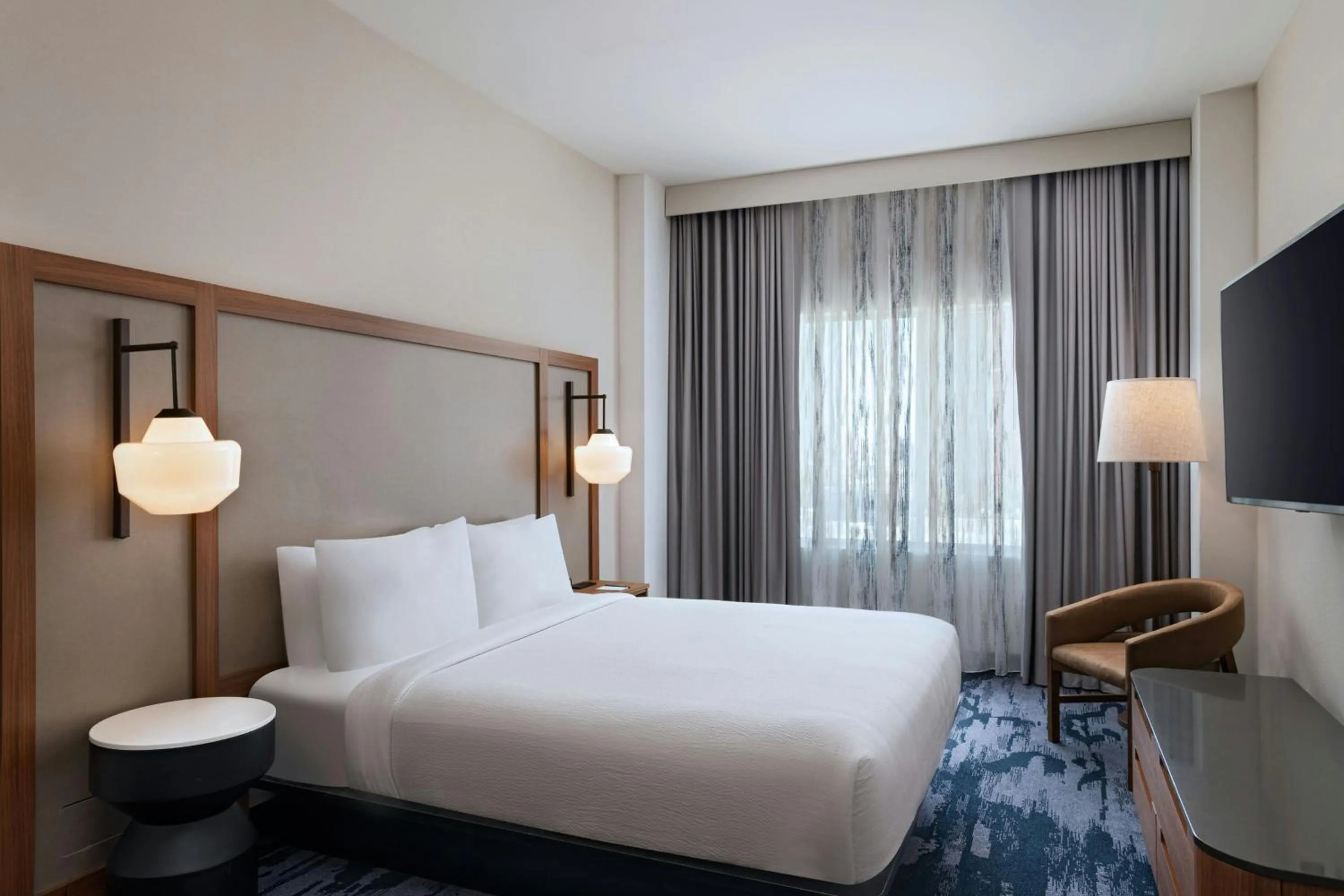 Photo of the whole room, Bed in Fairfield Inn & Suites Austin Downtown