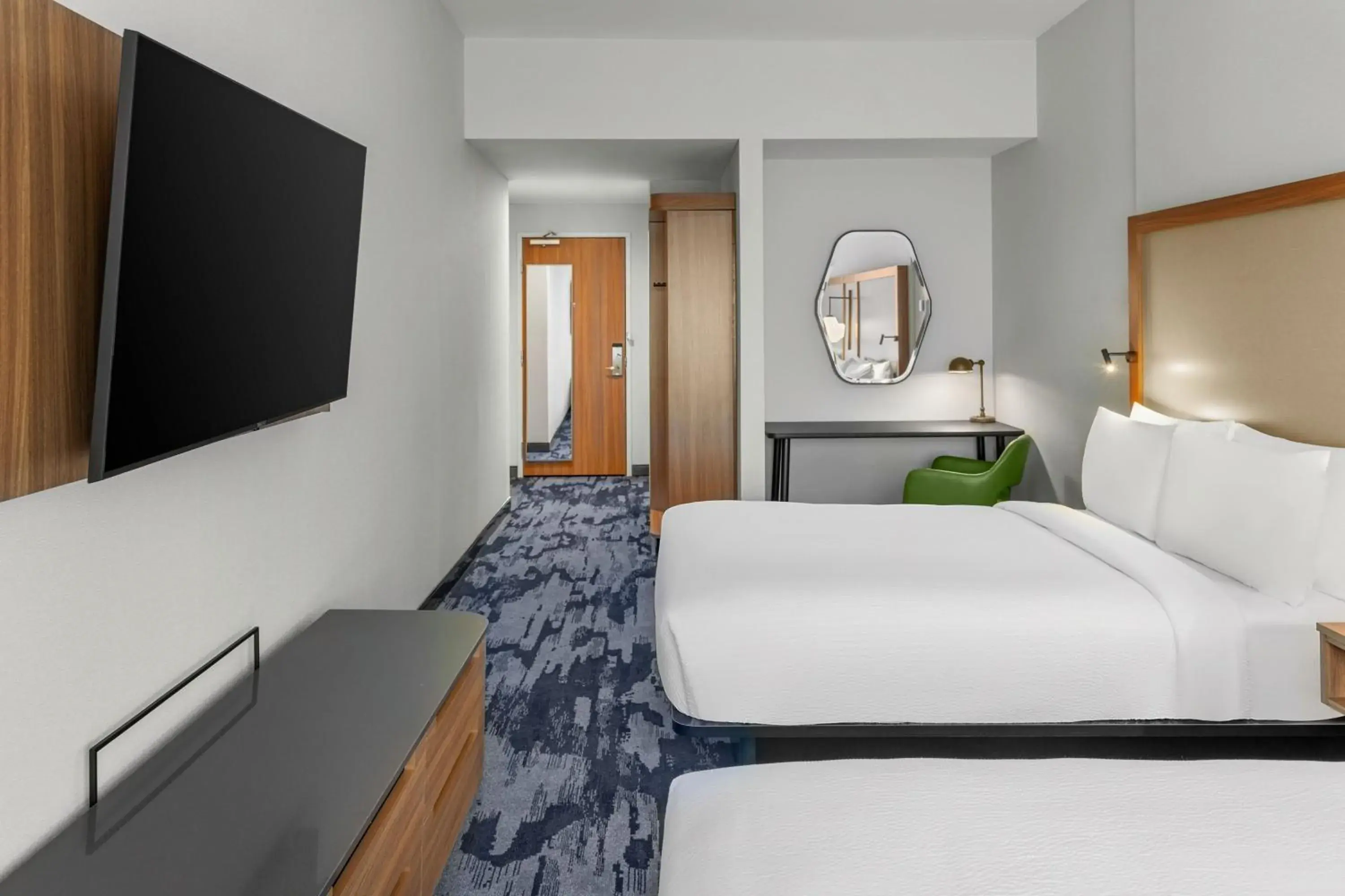 Standard Queen Room with Two Queen Beds, Balcony in Fairfield Inn & Suites Austin Downtown Standard Queen Room with Two Queen Beds, Balcony in Fairfield Inn & Suites Austin Downtown