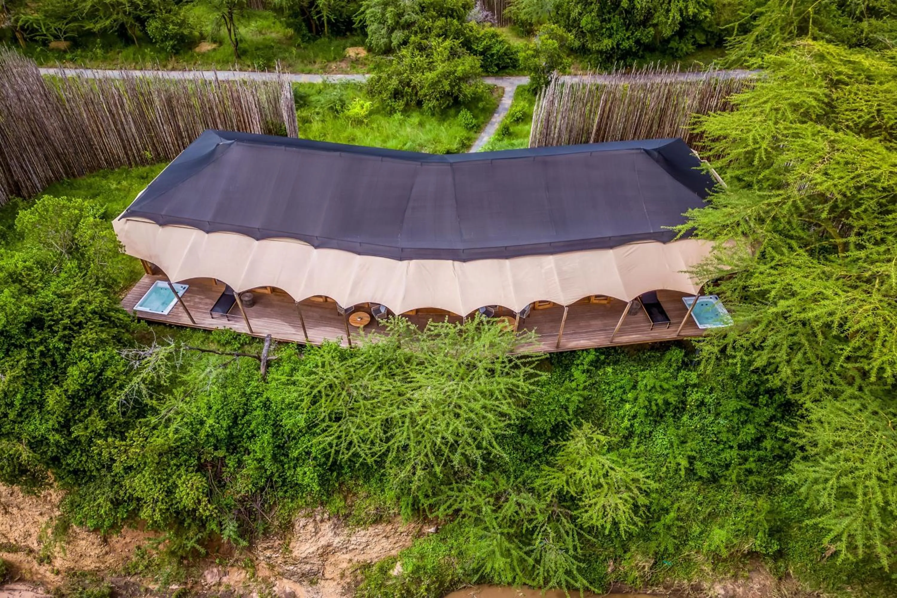 Bedroom in JW Marriott Masai Mara Lodge
