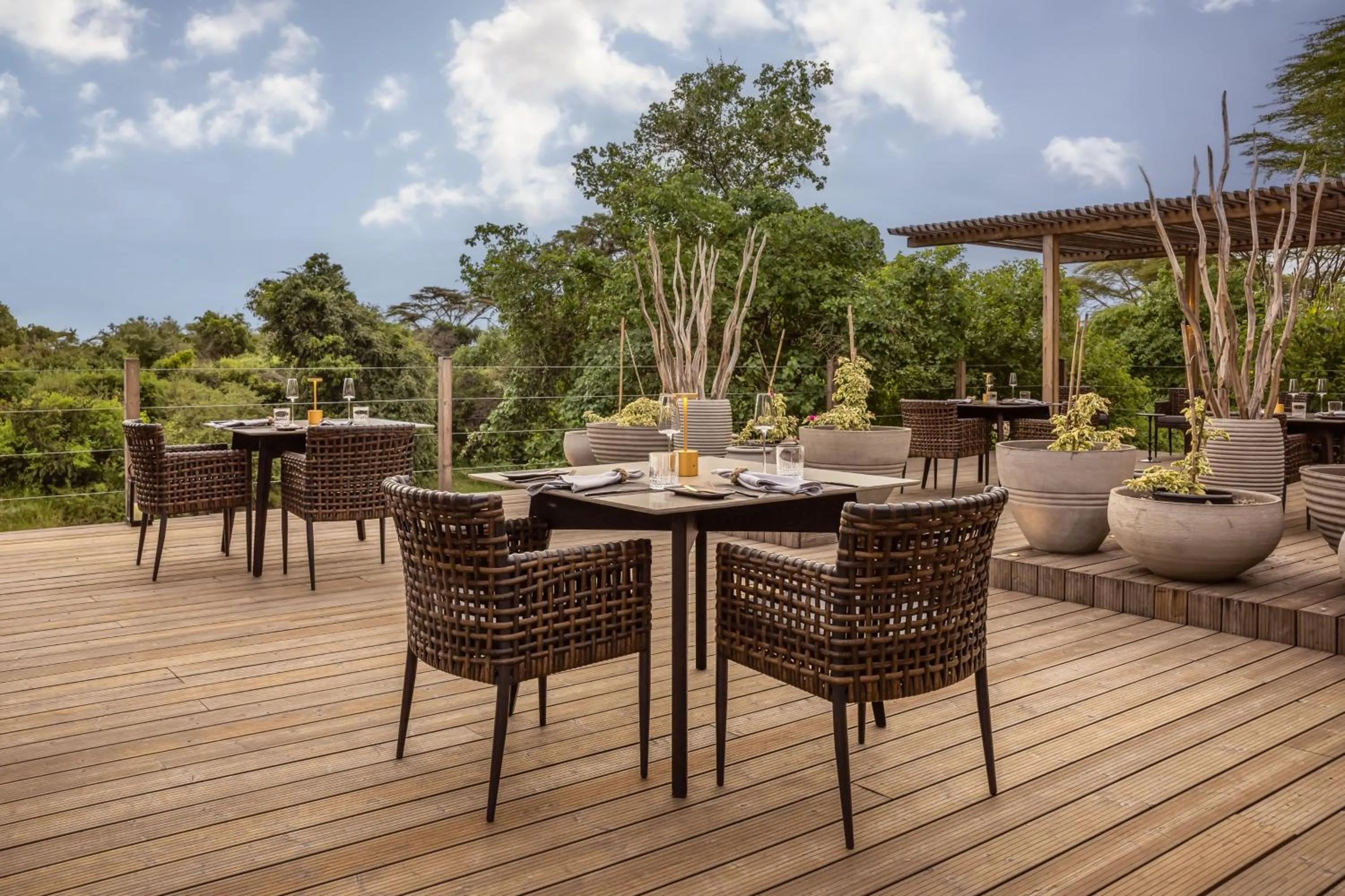 Restaurant/places to eat in JW Marriott Masai Mara Lodge