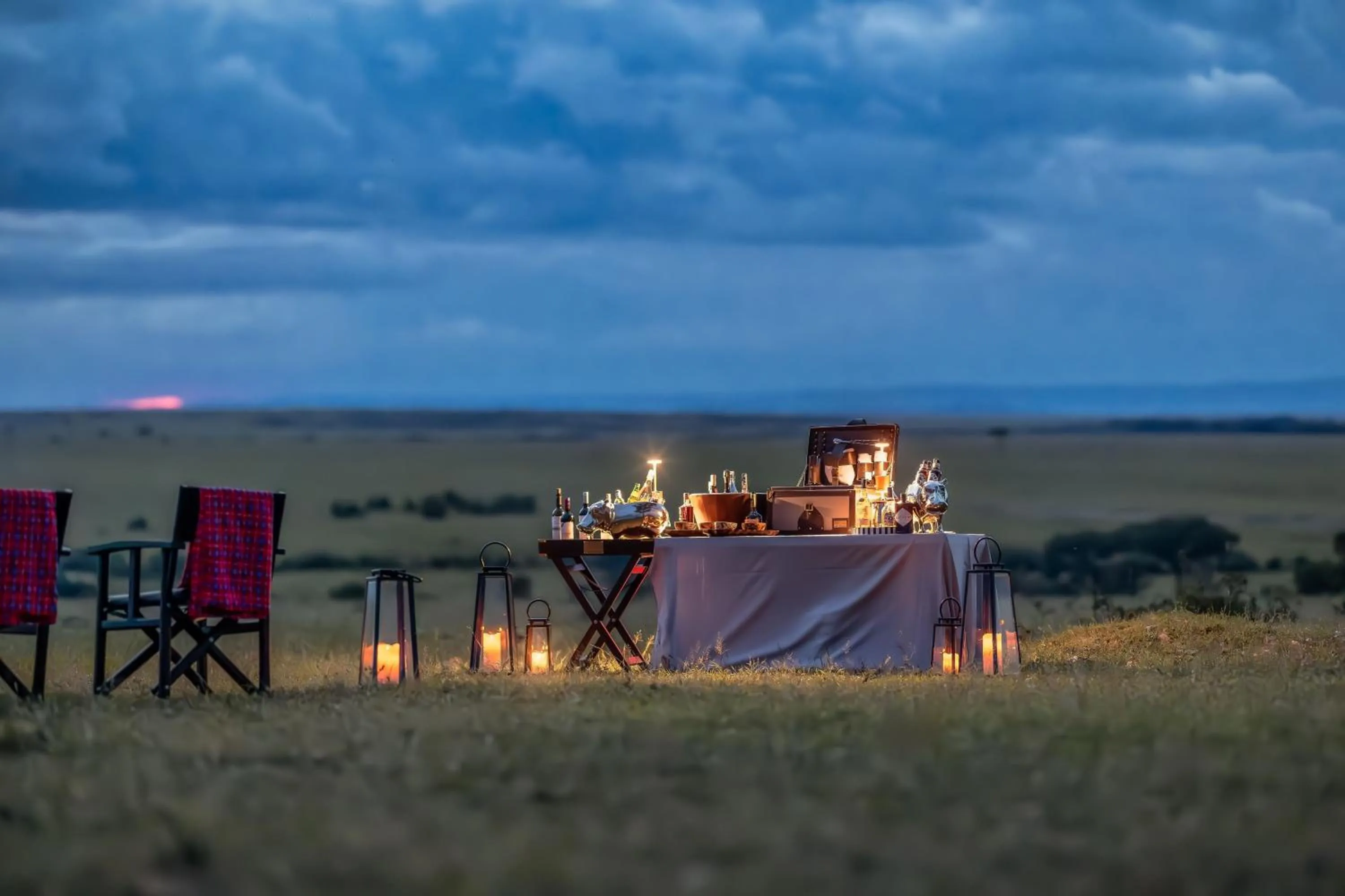 Lounge or bar in JW Marriott Masai Mara Lodge
