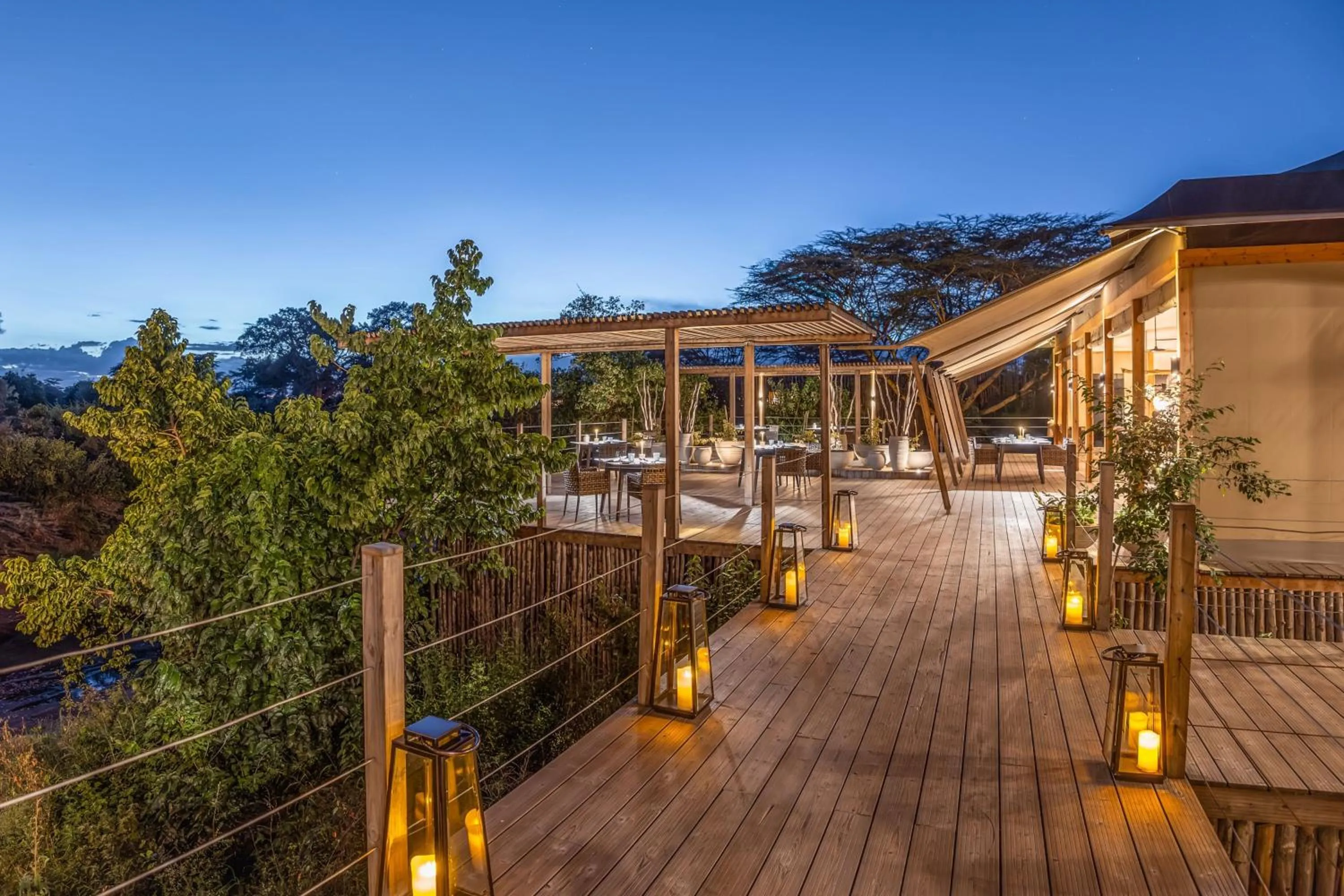 Restaurant/places to eat in JW Marriott Masai Mara Lodge