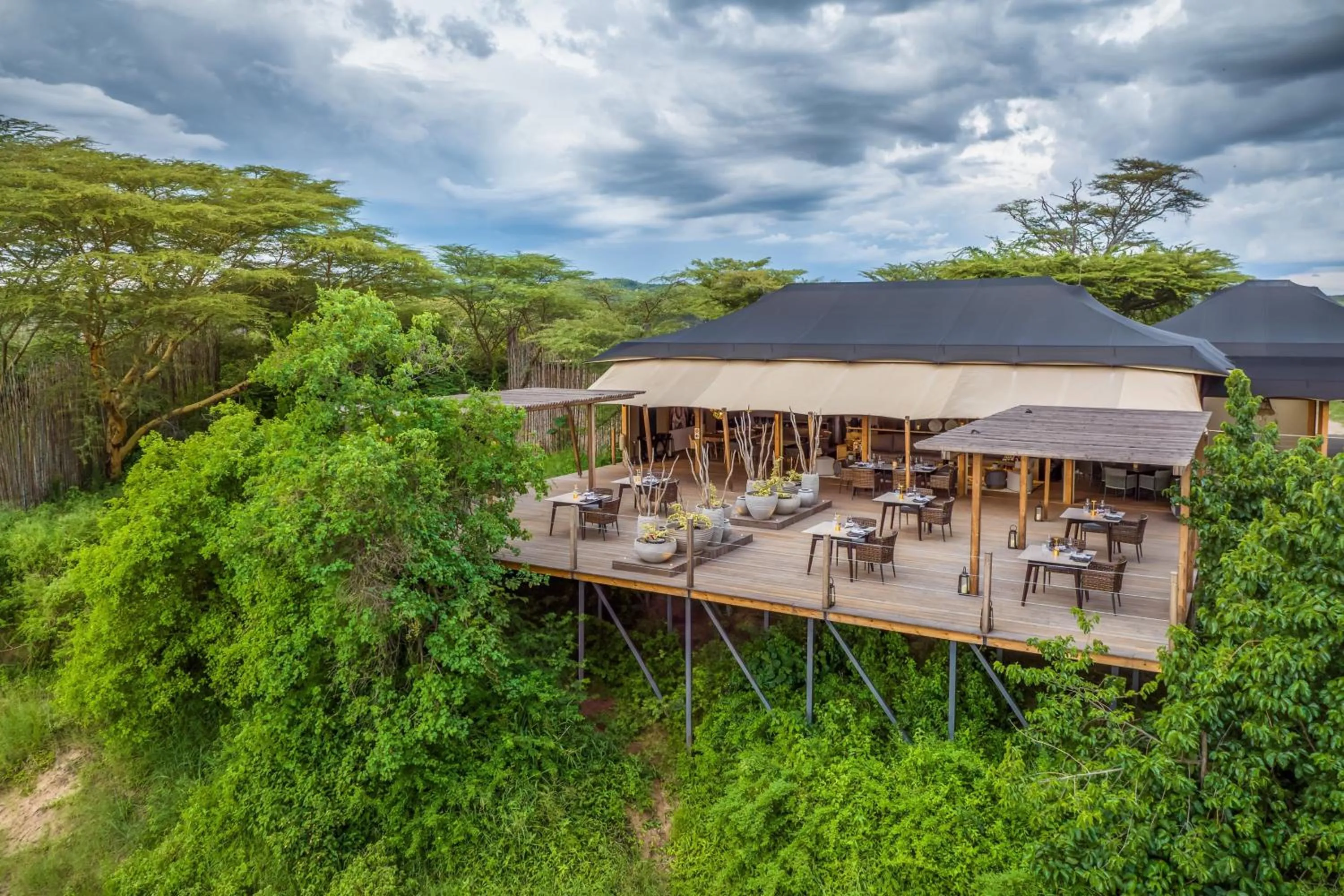 Restaurant/places to eat in JW Marriott Masai Mara Lodge