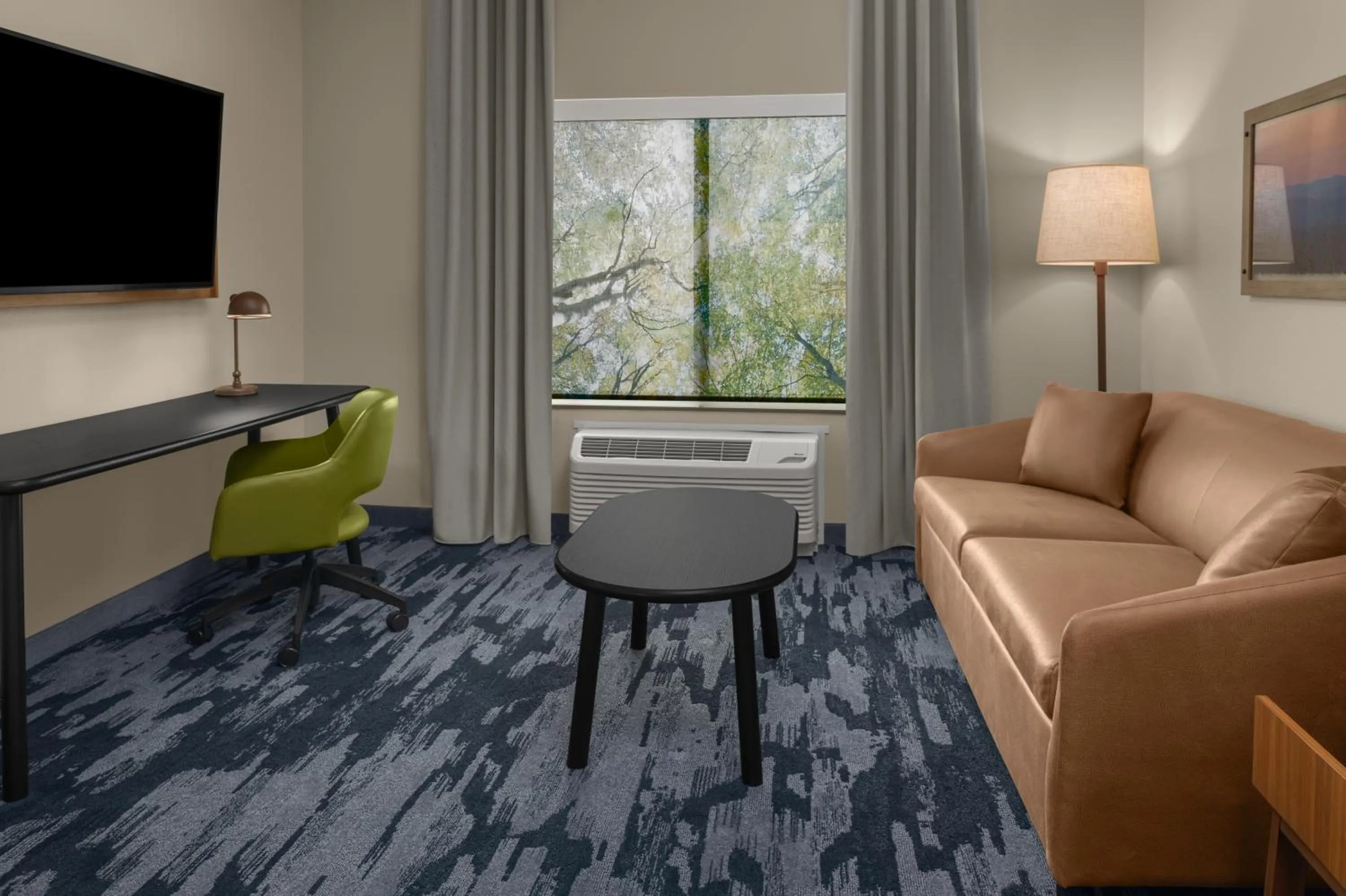 Living room in Fairfield by Marriott Inn & Suites Stockton Lathrop