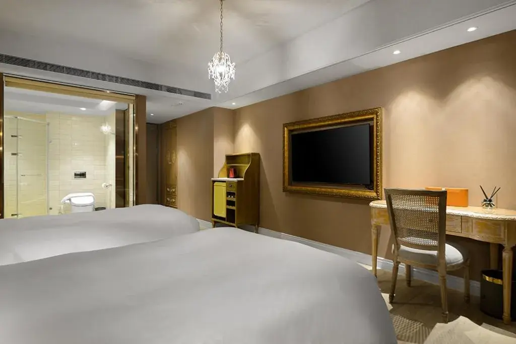 Bed in 格拉斯行館 Grasse Grace Manor 苗栗唯一SLH會員 Bed in 格拉斯行館 Grasse Grace Manor 苗栗唯一SLH會員