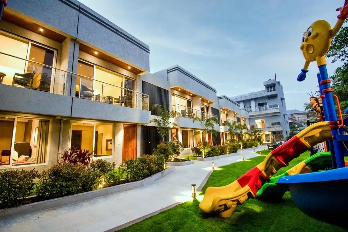 Property building in Meritas Aura Resort Property building in Meritas Aura Resort