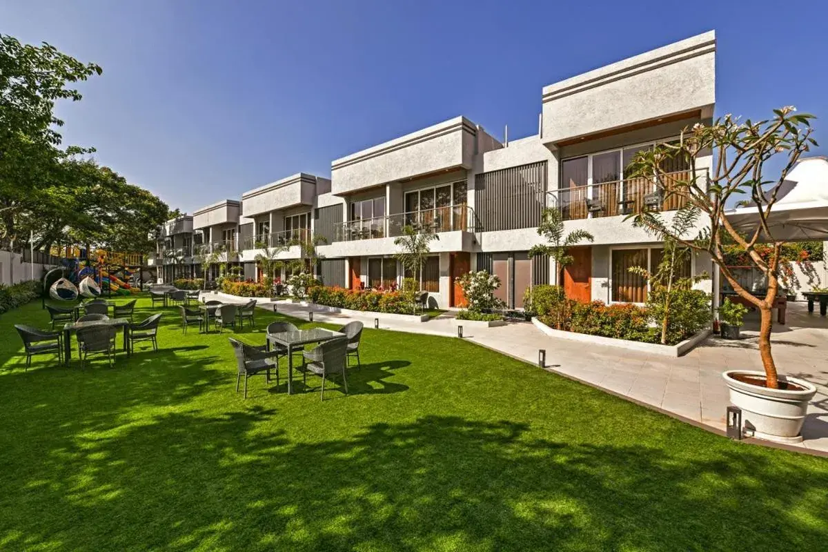 Property building in Meritas Aura Resort Property building in Meritas Aura Resort