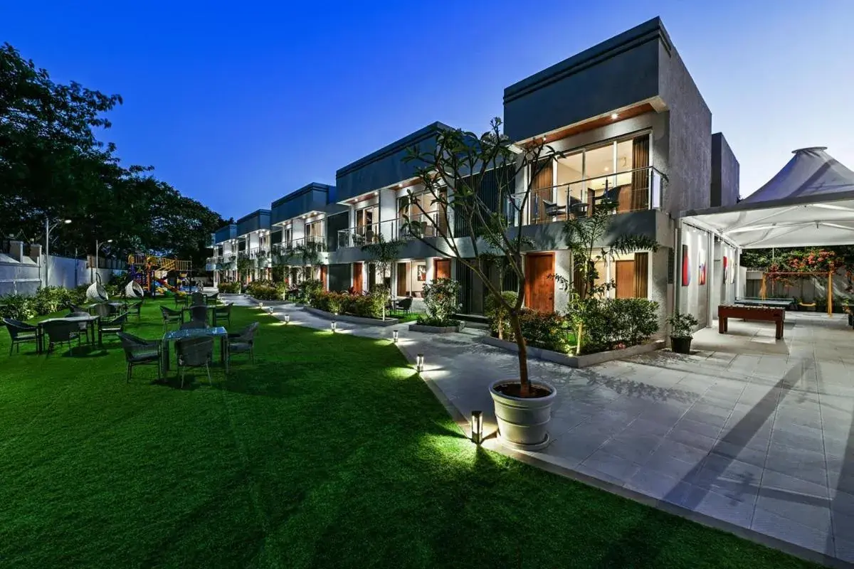 Property building in Meritas Aura Resort Property building in Meritas Aura Resort