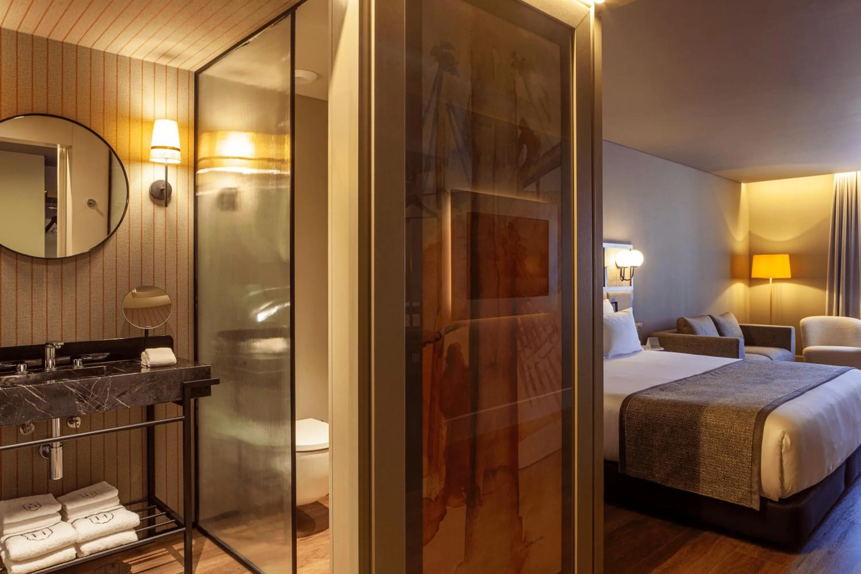 Bathroom, Bed in Timbre Virtudes