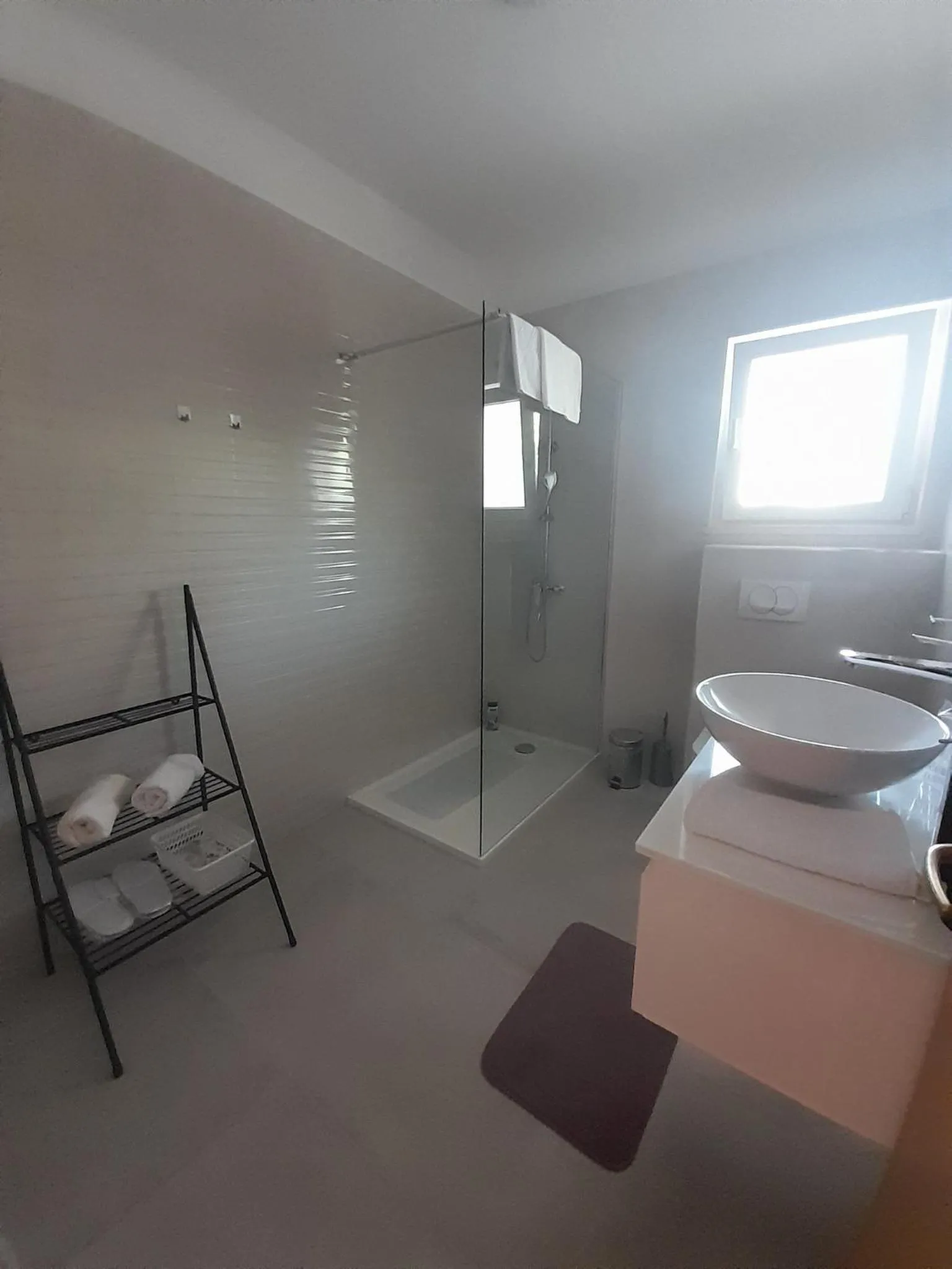 Bathroom, Bed in Holiday Home Sea Vision