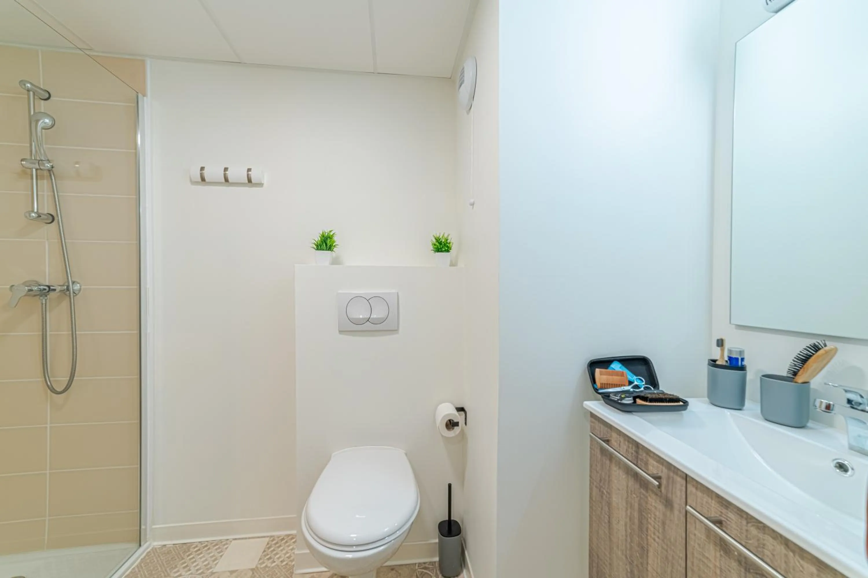 Bathroom in Montempô Appart'Hôtel Toulouse Cité Internationale