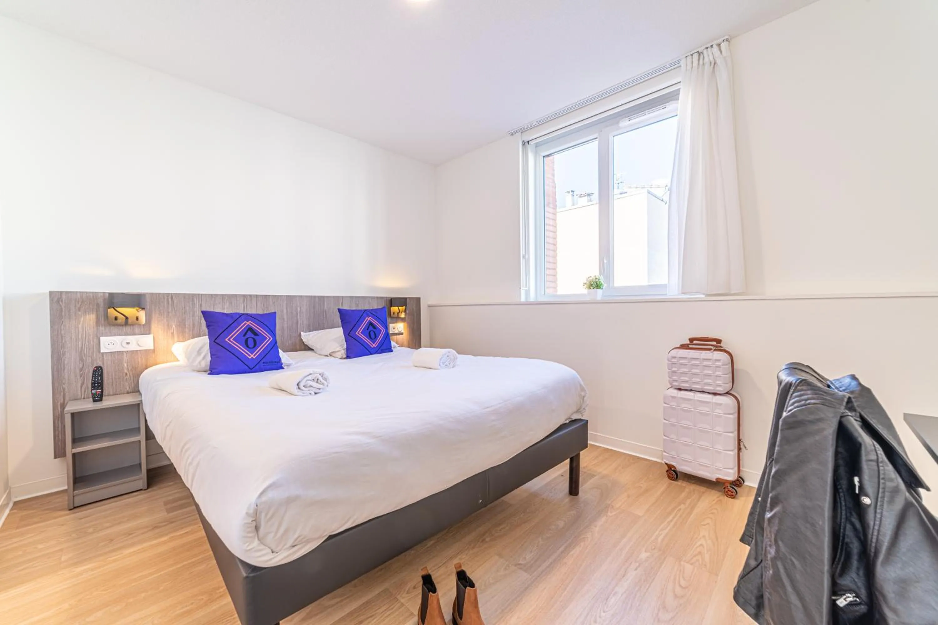 Bed in Montempô Appart'Hôtel Toulouse Cité Internationale