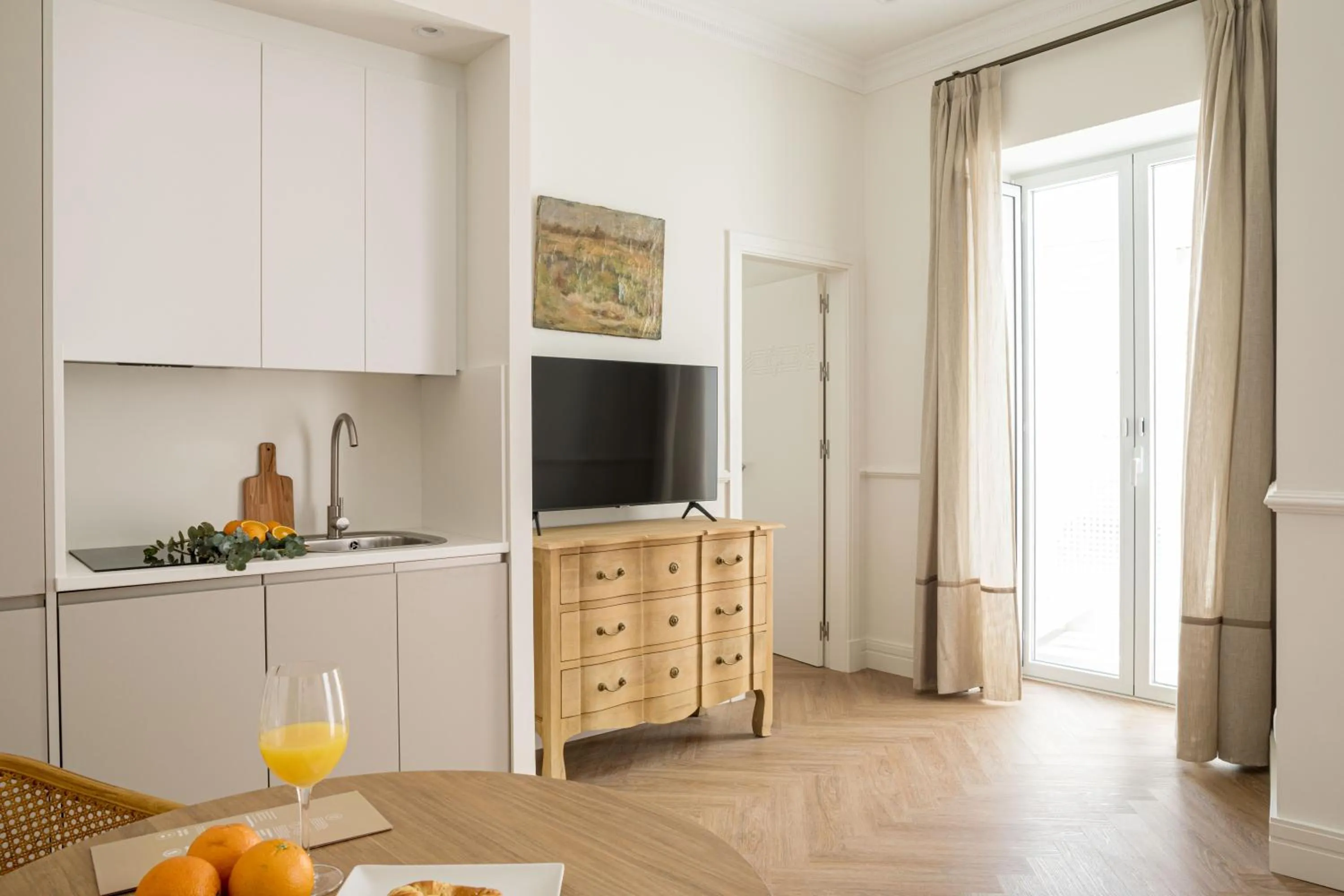 Living room in Mylu Suites by Puerta Catedral