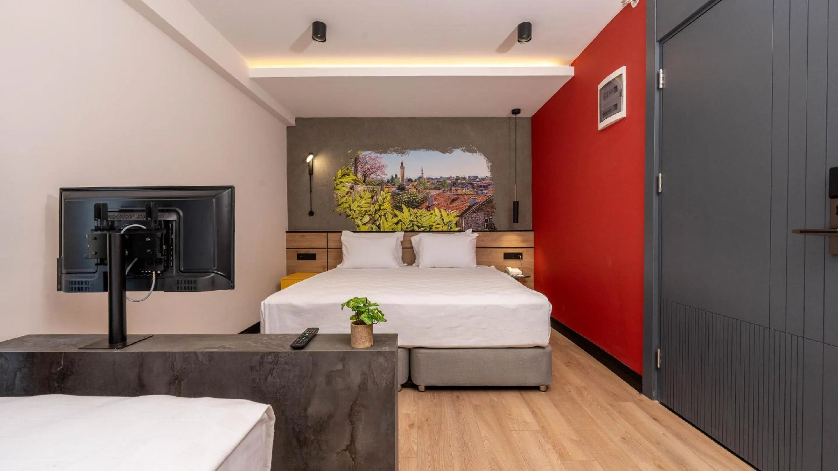 Bedroom, Bed in Just Inn City