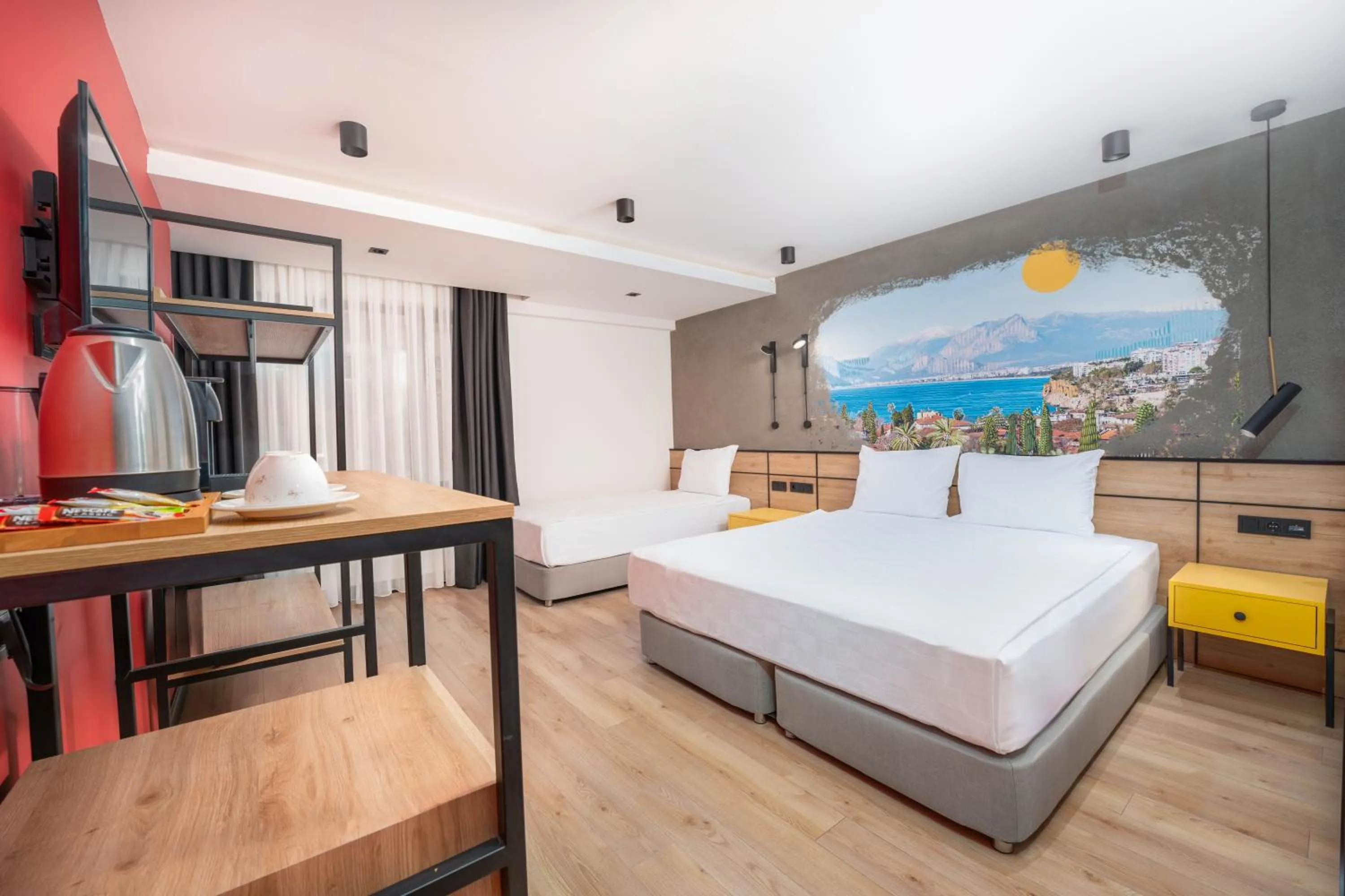 Bed in Just Inn City