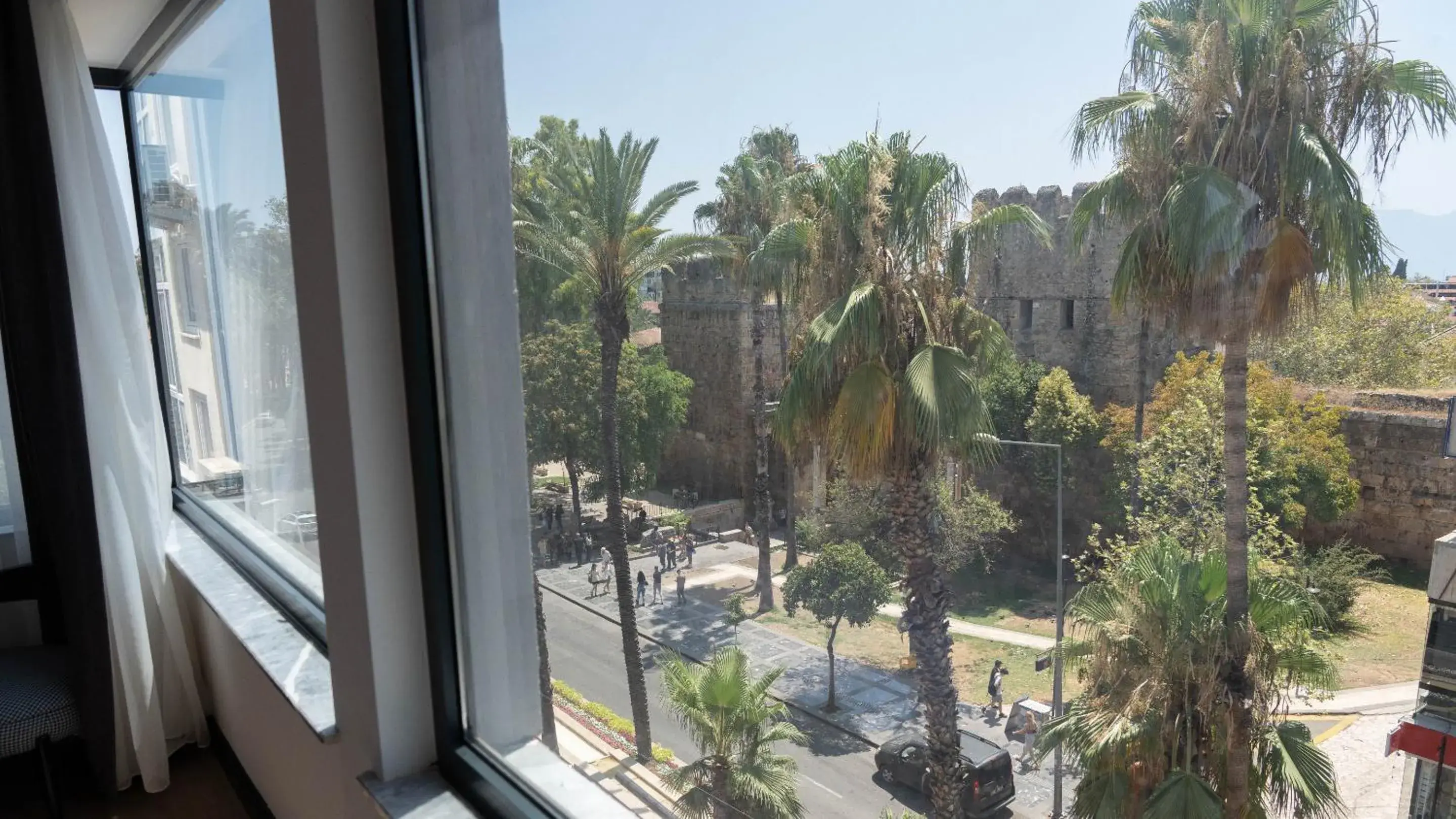 City view in Just Inn City City view in Just Inn City