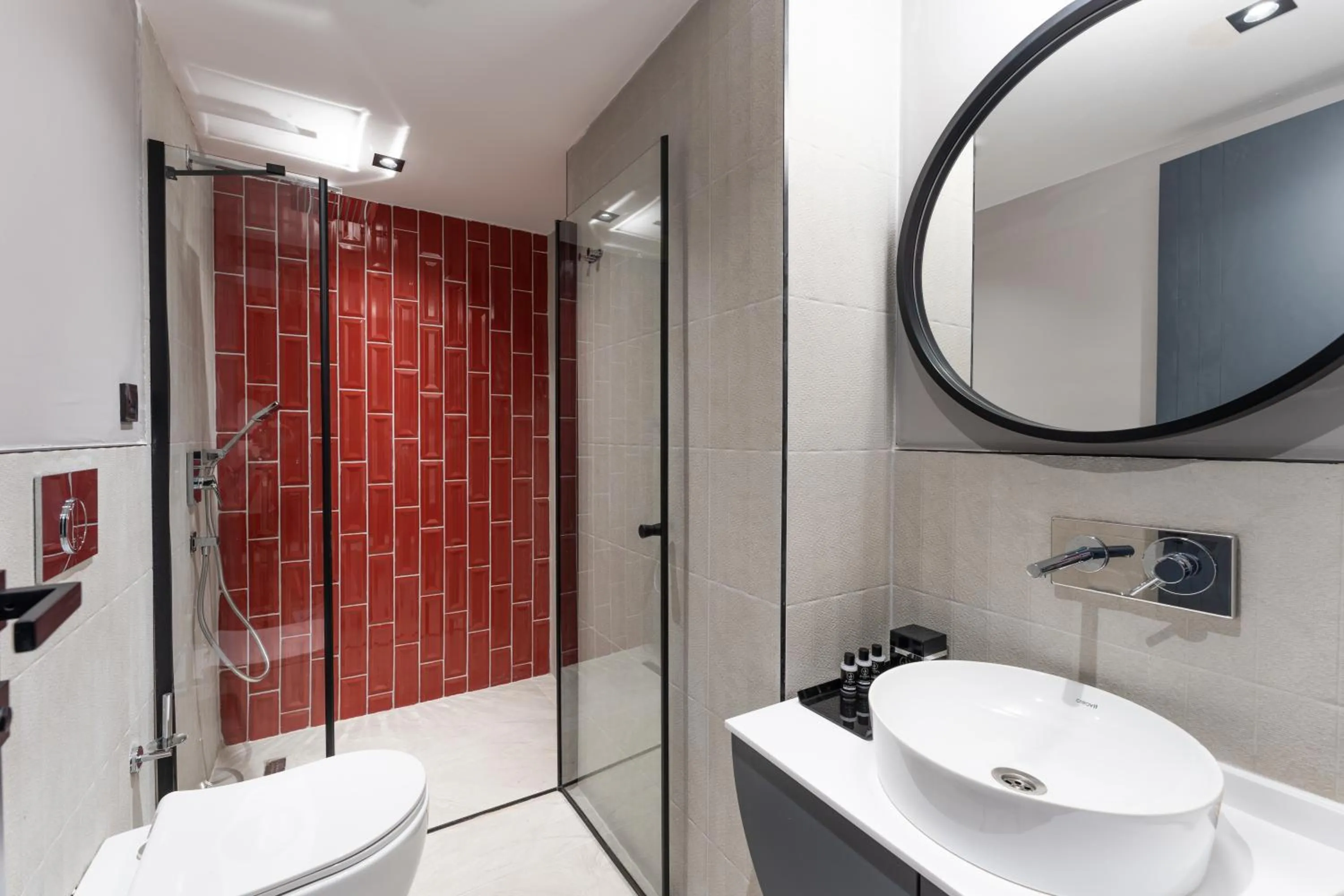 Shower in Just Inn City