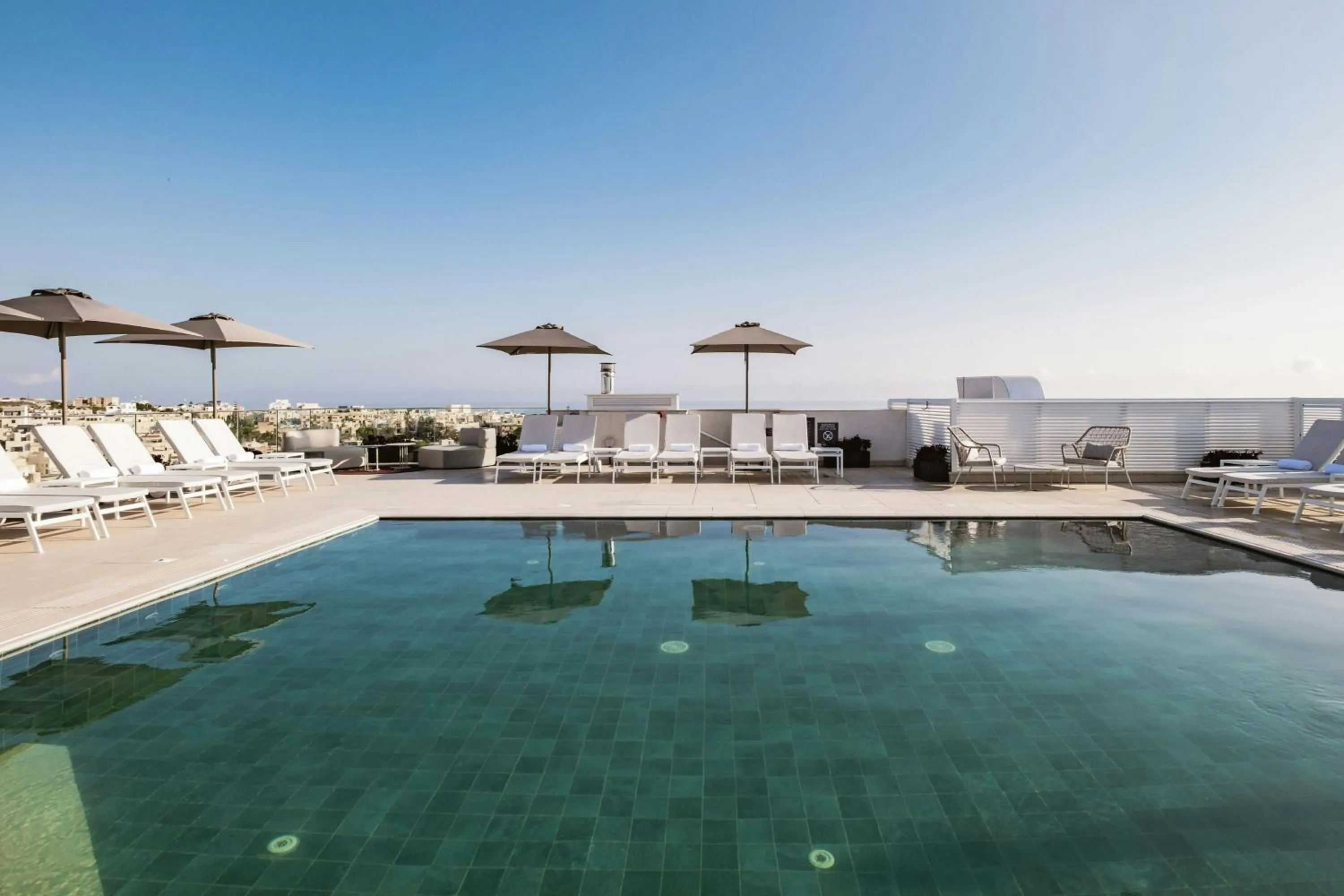 Swimming pool in AC Hotel by Marriott St Julian's