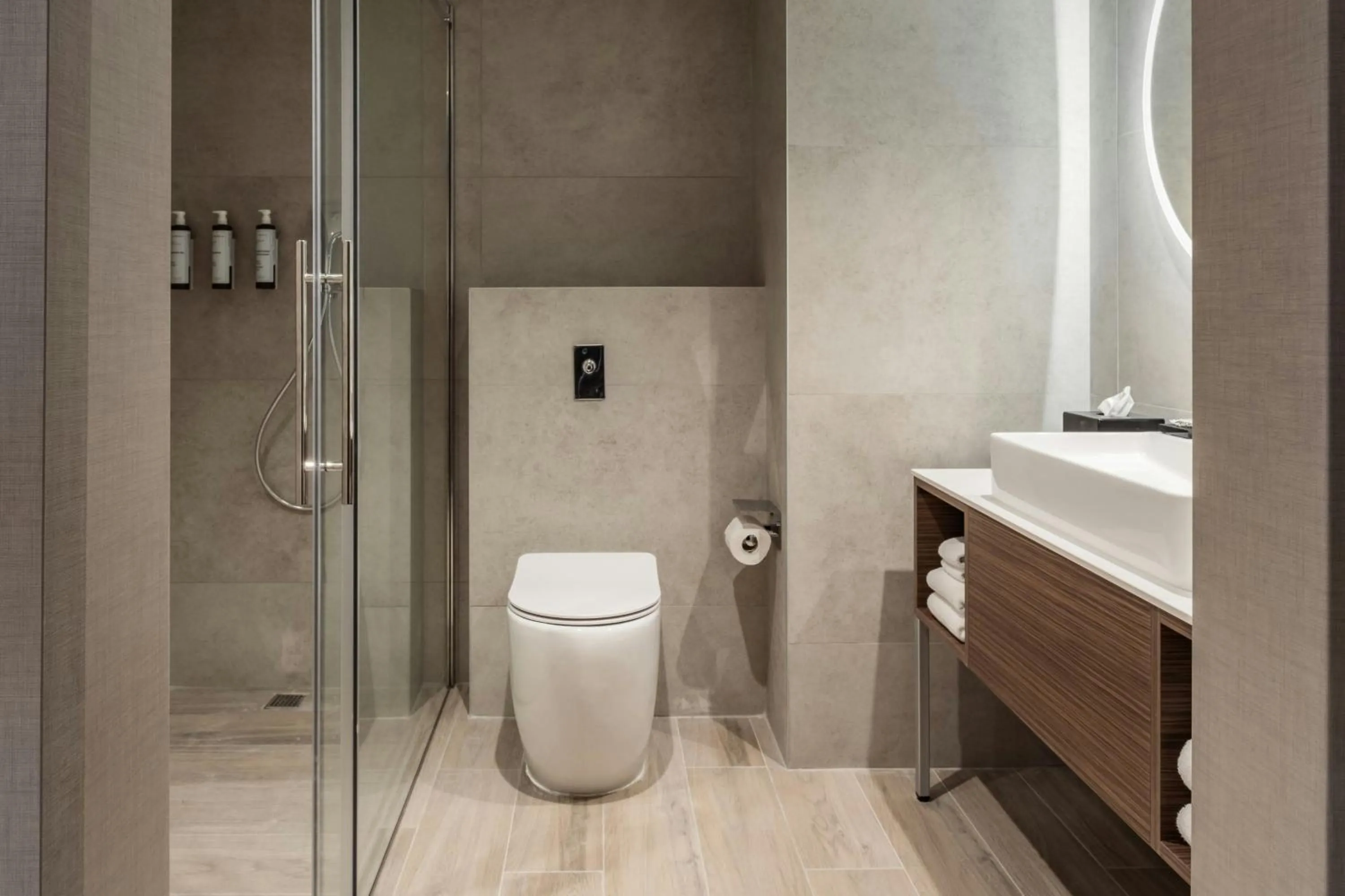 Bathroom in AC Hotel by Marriott St Julian's