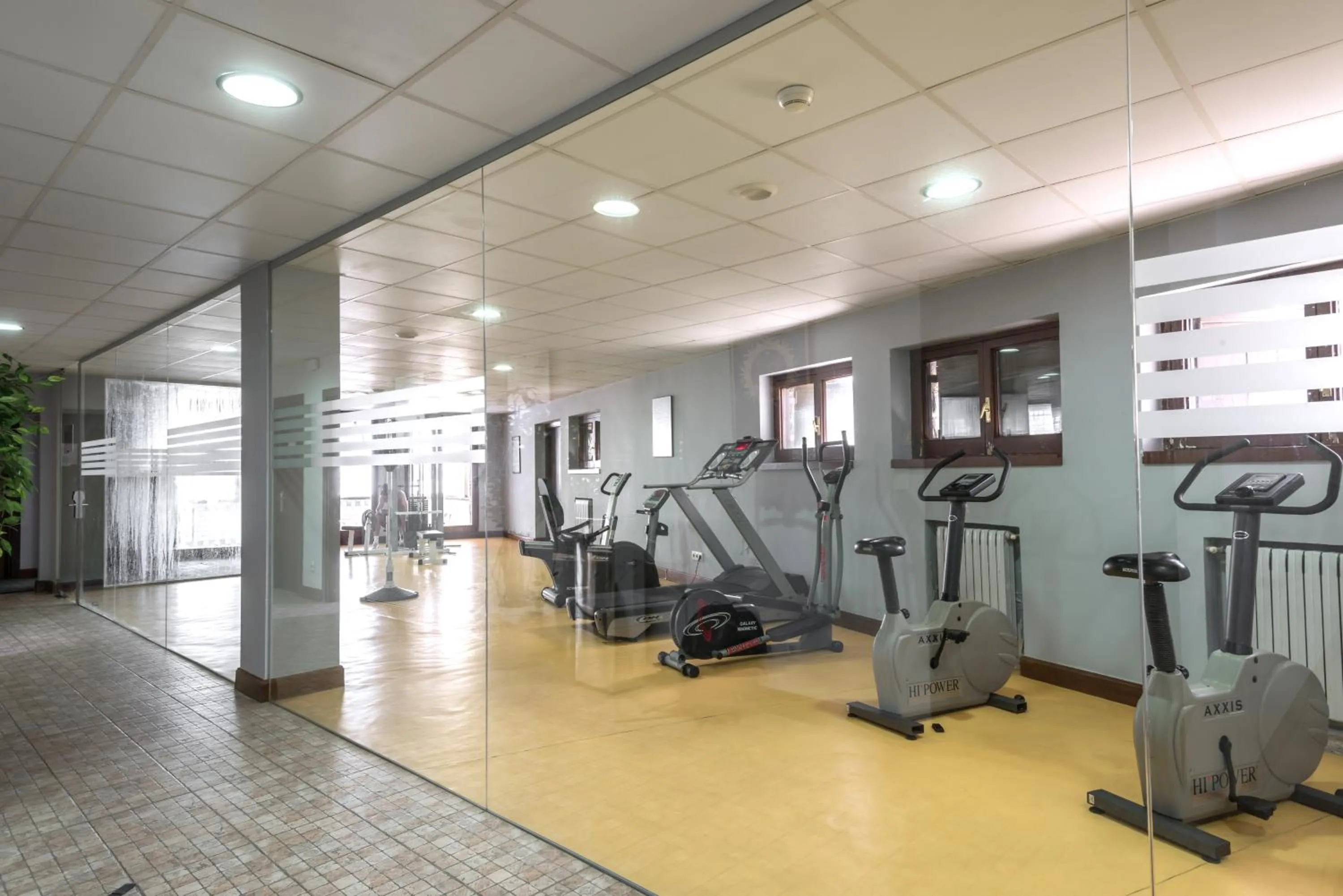 Fitness centre/facilities in SNÖ Hotel Formigal