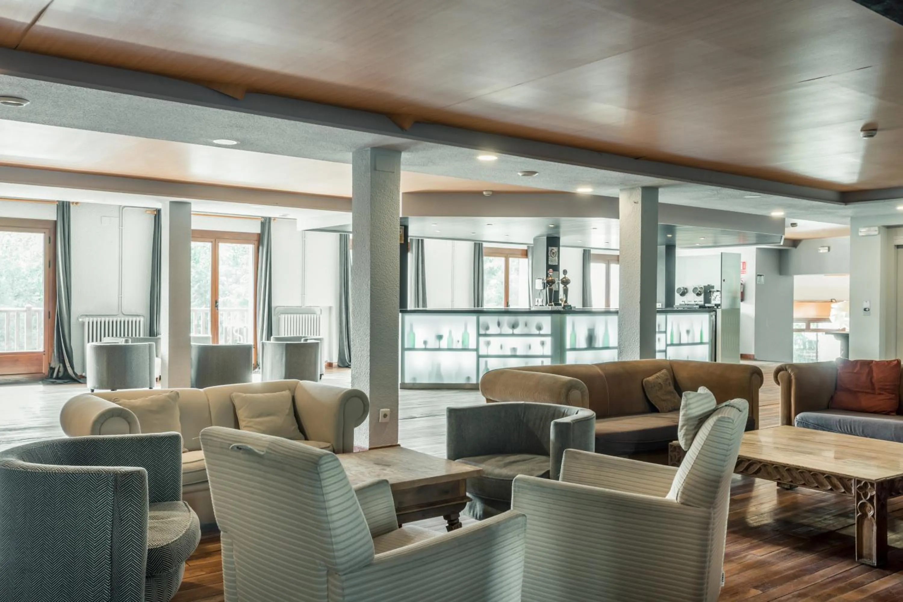 Living room in SNÖ Hotel Formigal