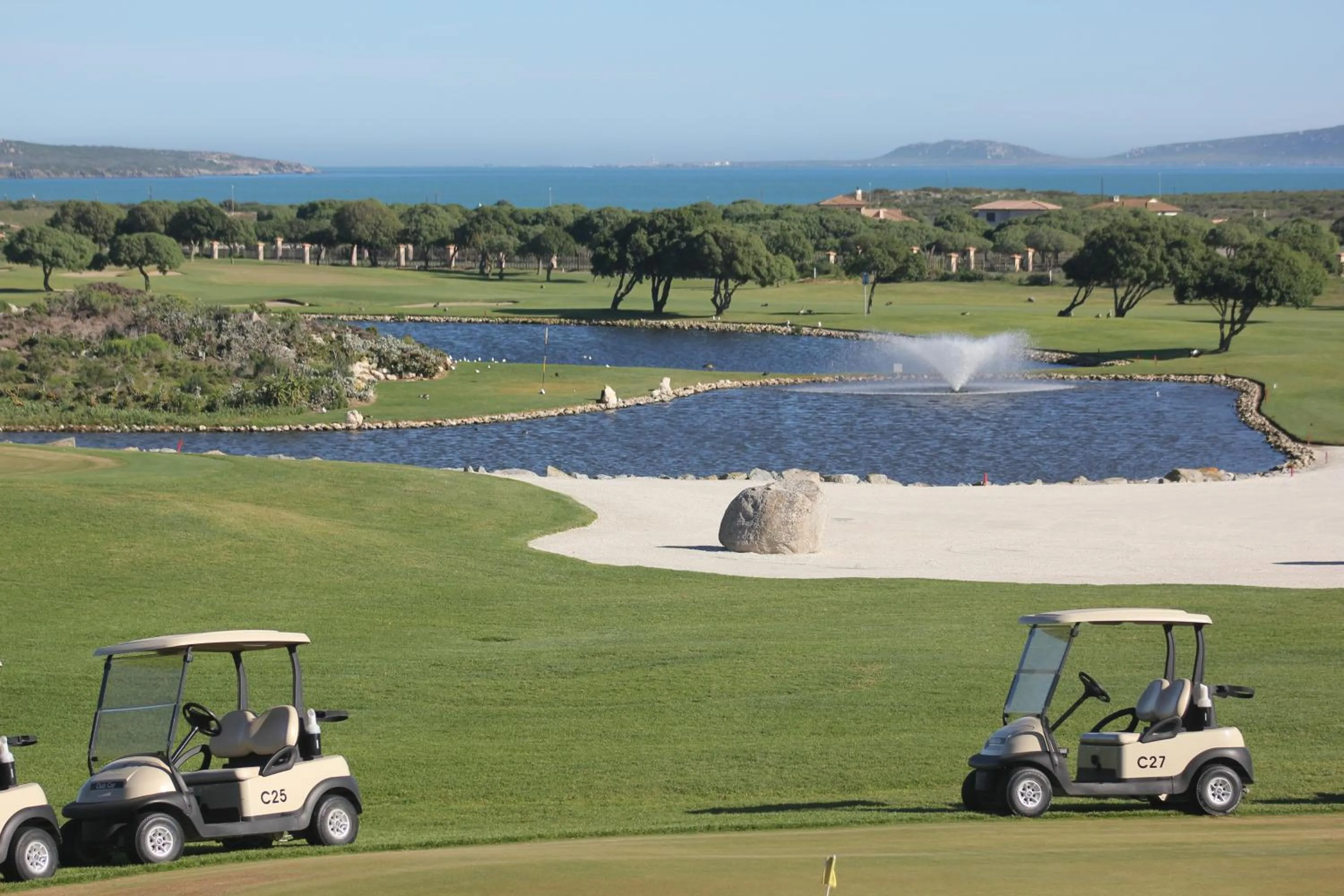 Golfcourse in Ellefsen Golf Suite 103, Langebaan, 4-sleeper