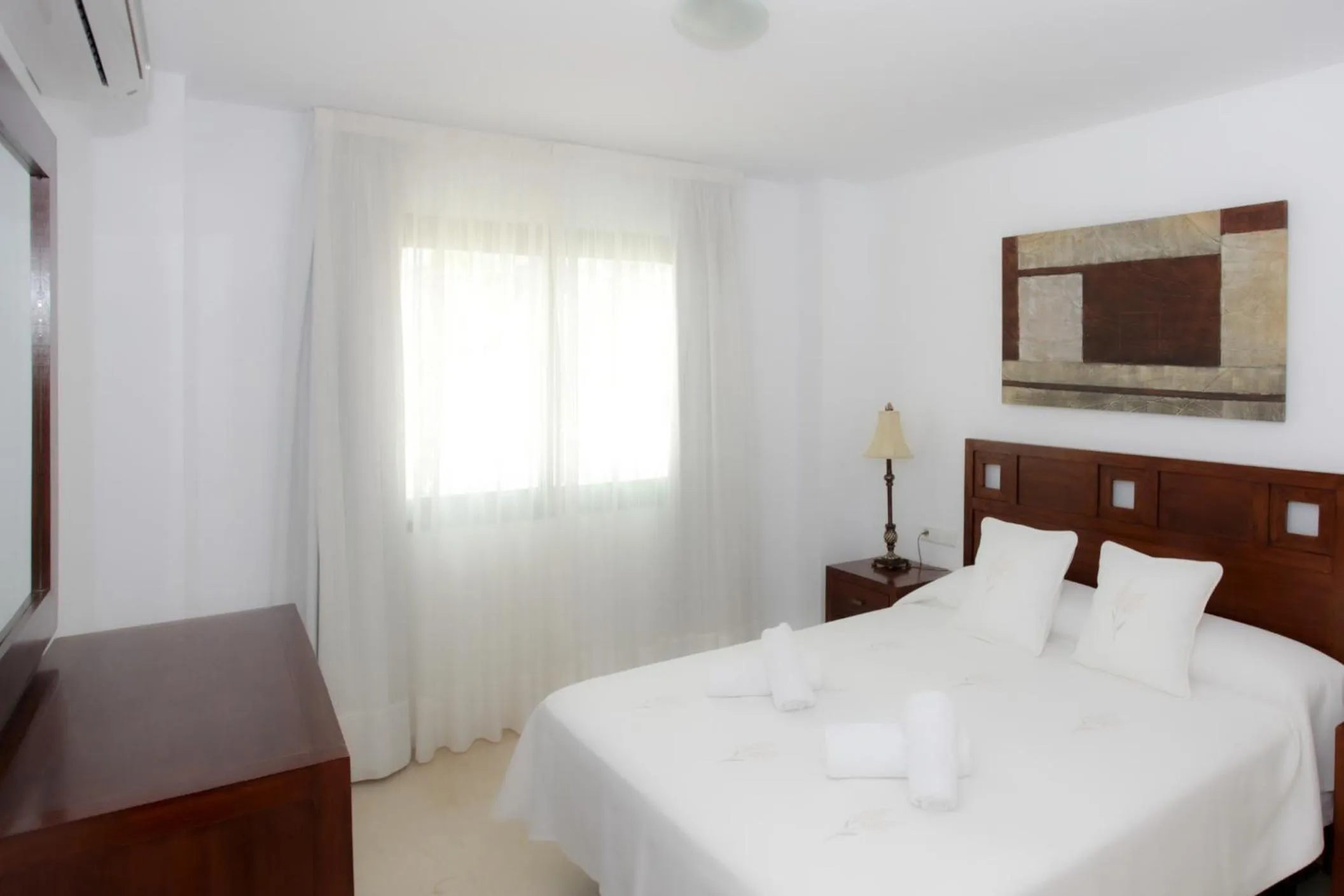 Bedroom, Bed in Hotel Apartamentos Manilva Sun