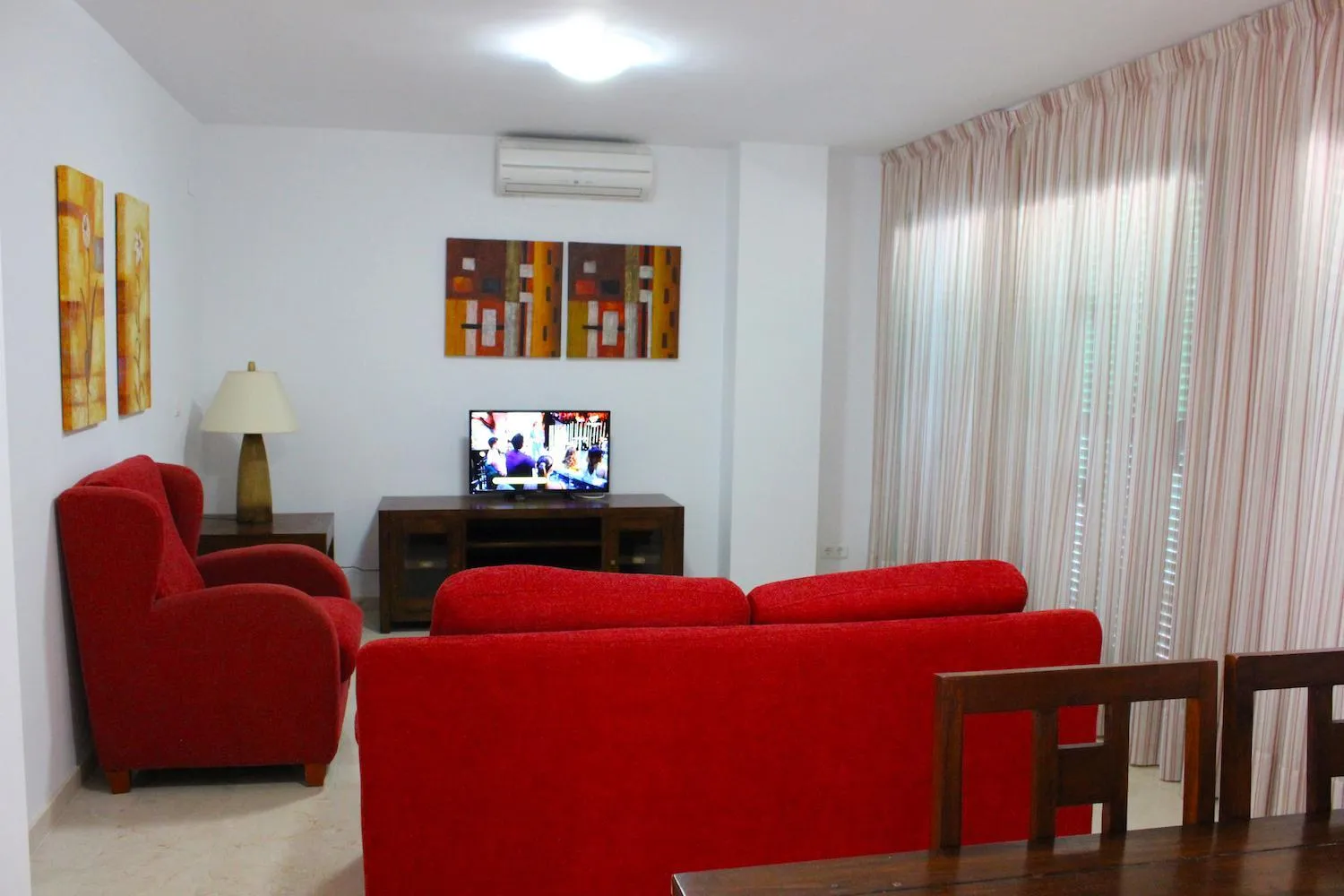 Living room in Hotel Apartamentos Manilva Sun